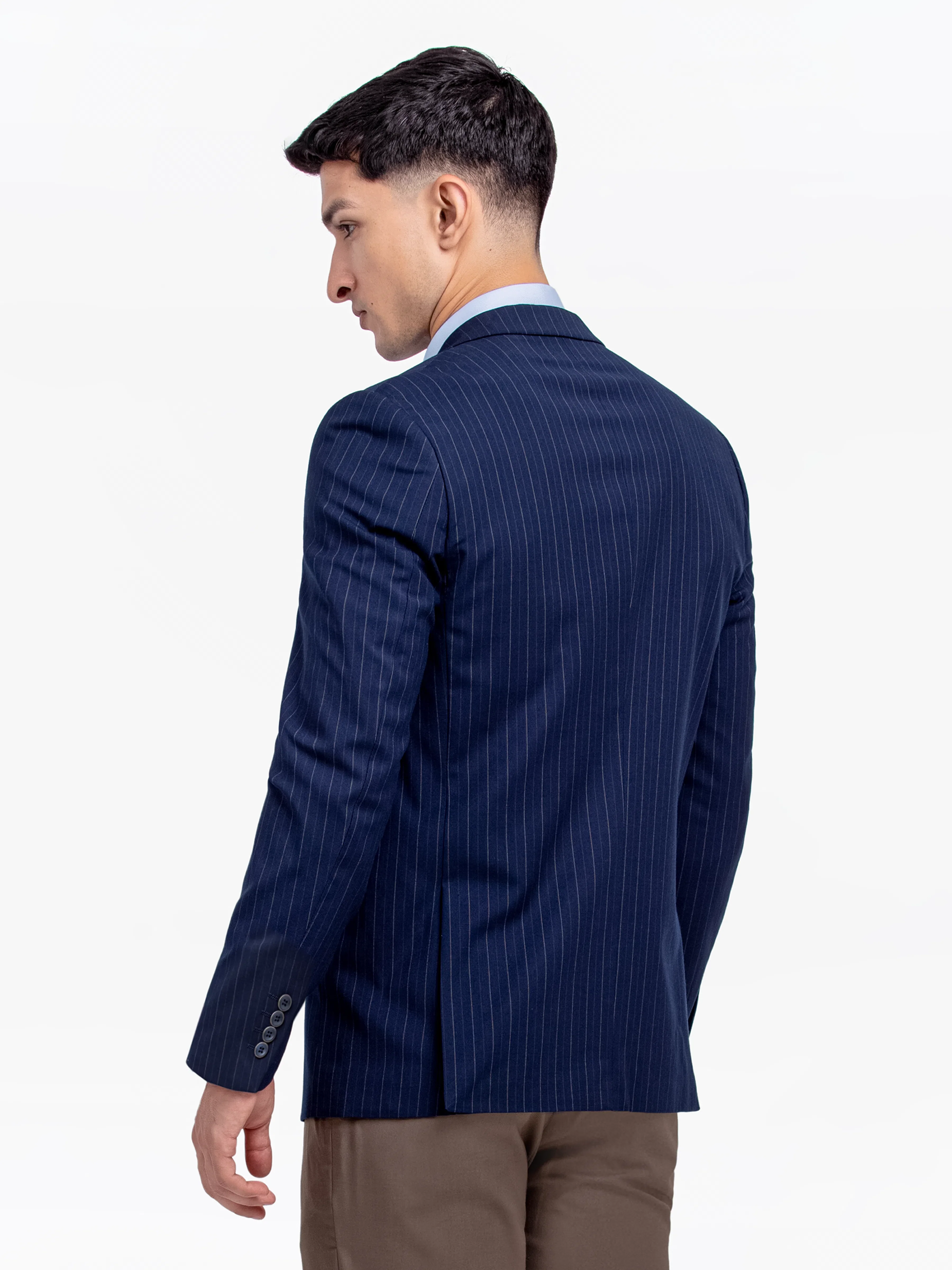 Striped Blazer - EMTB24-6873 - Image 6