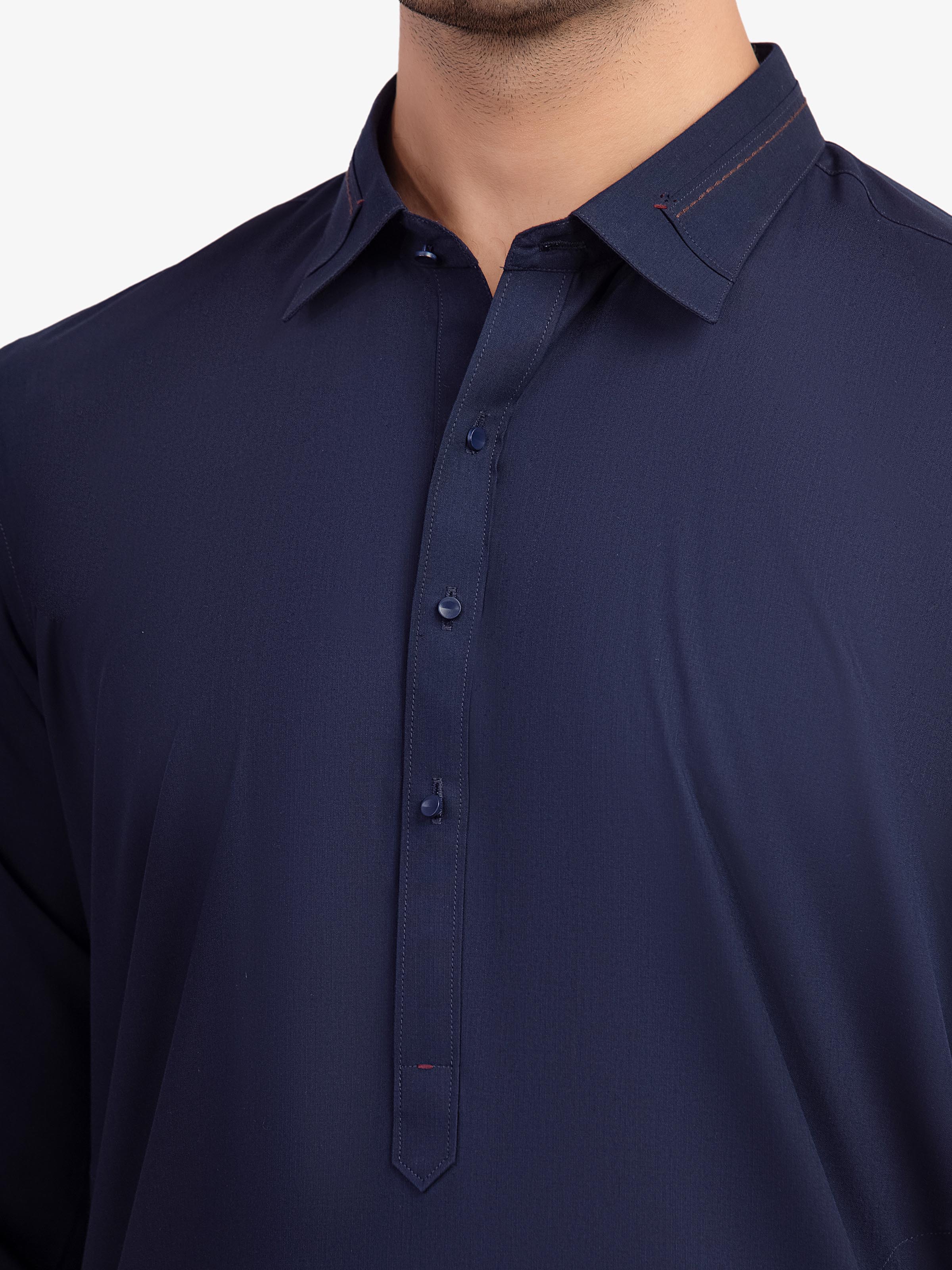 Blended Shalwar Kameez - EMTKST5-99586 - Image 3
