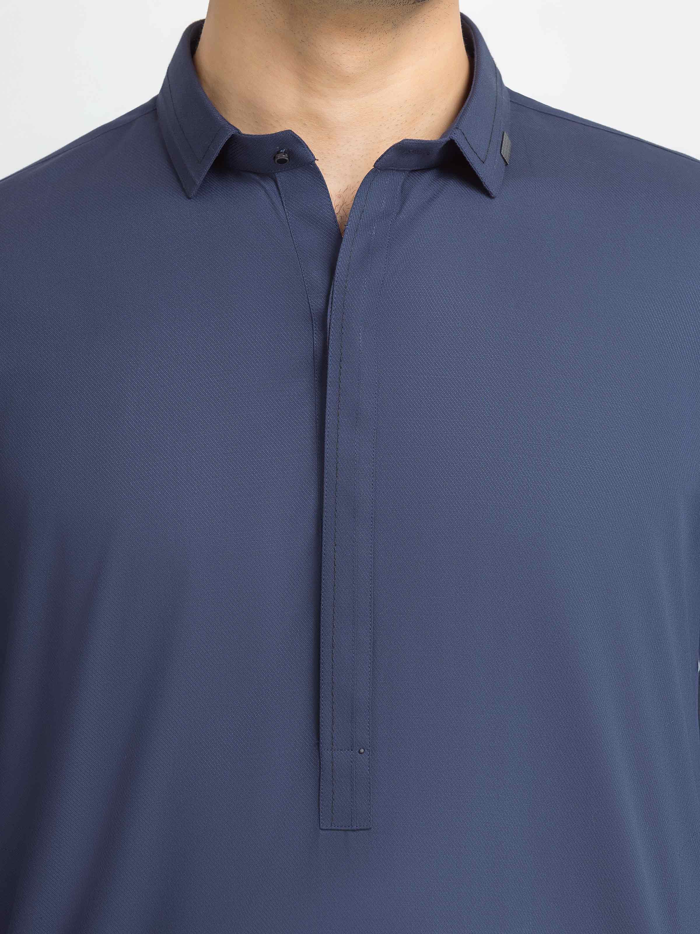 Blended Shalwar Kameez - EMTKST6-99635 - Image 3