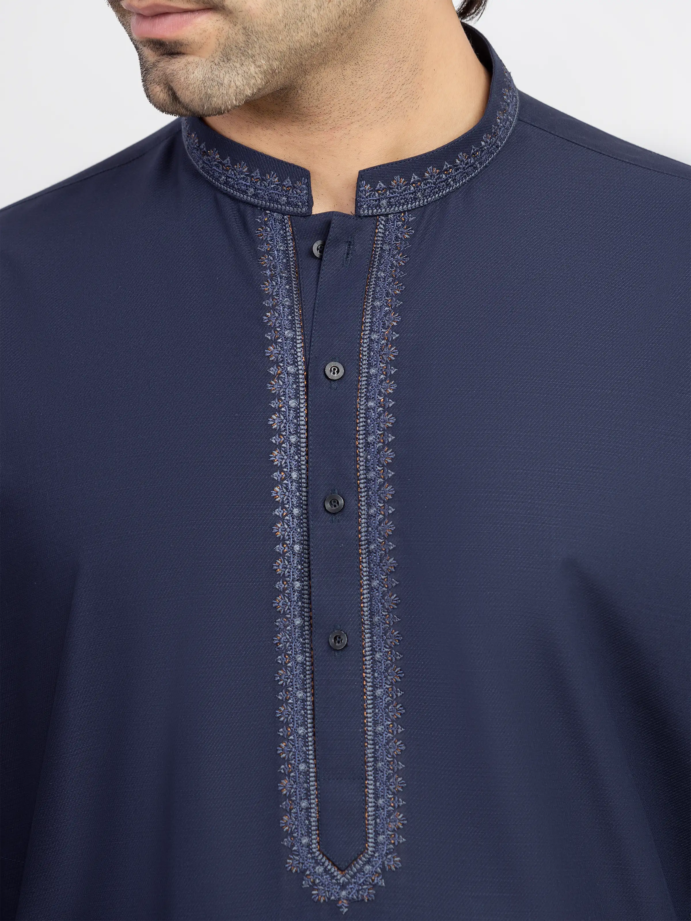 Embroidered Blended Shalwar Kameez - EMTKS6-41248 - Image 3