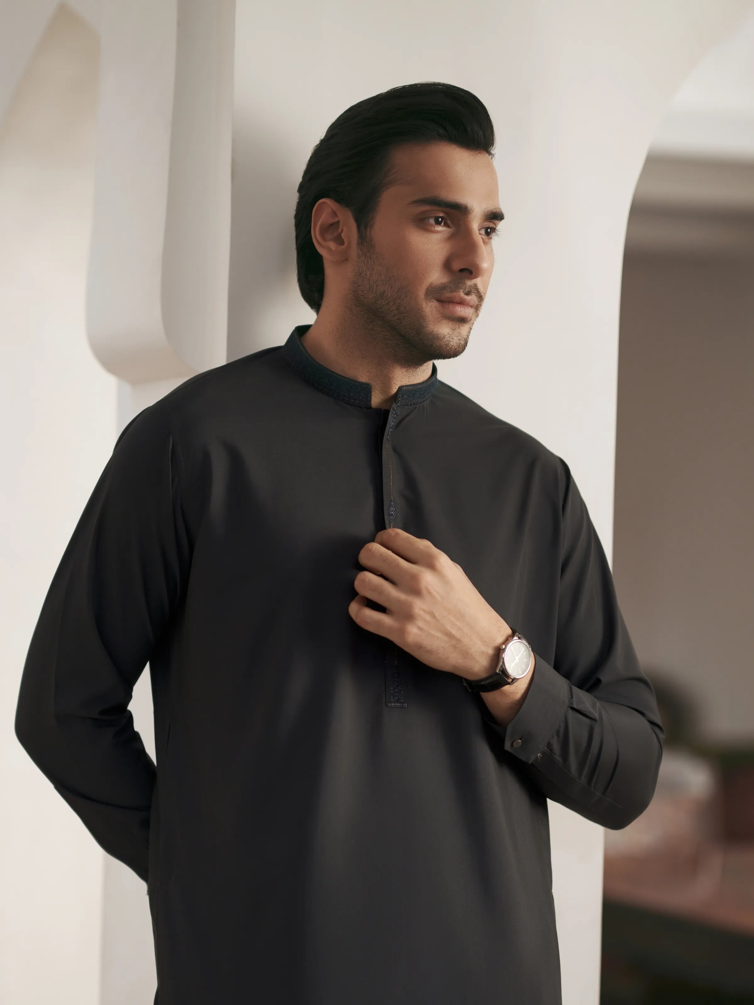 Embroidered Blended Shalwar Kameez - EMTKS5-41202 - Image 2