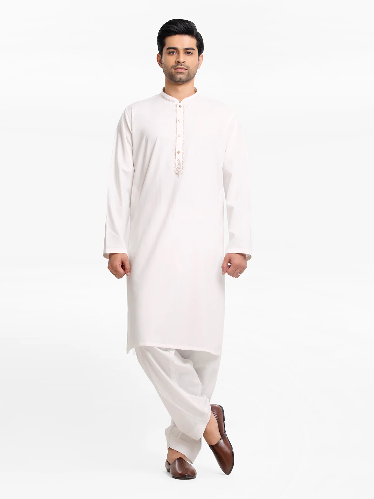 Embroidered Blended Shalwar Kameez - EMTKS24-41075