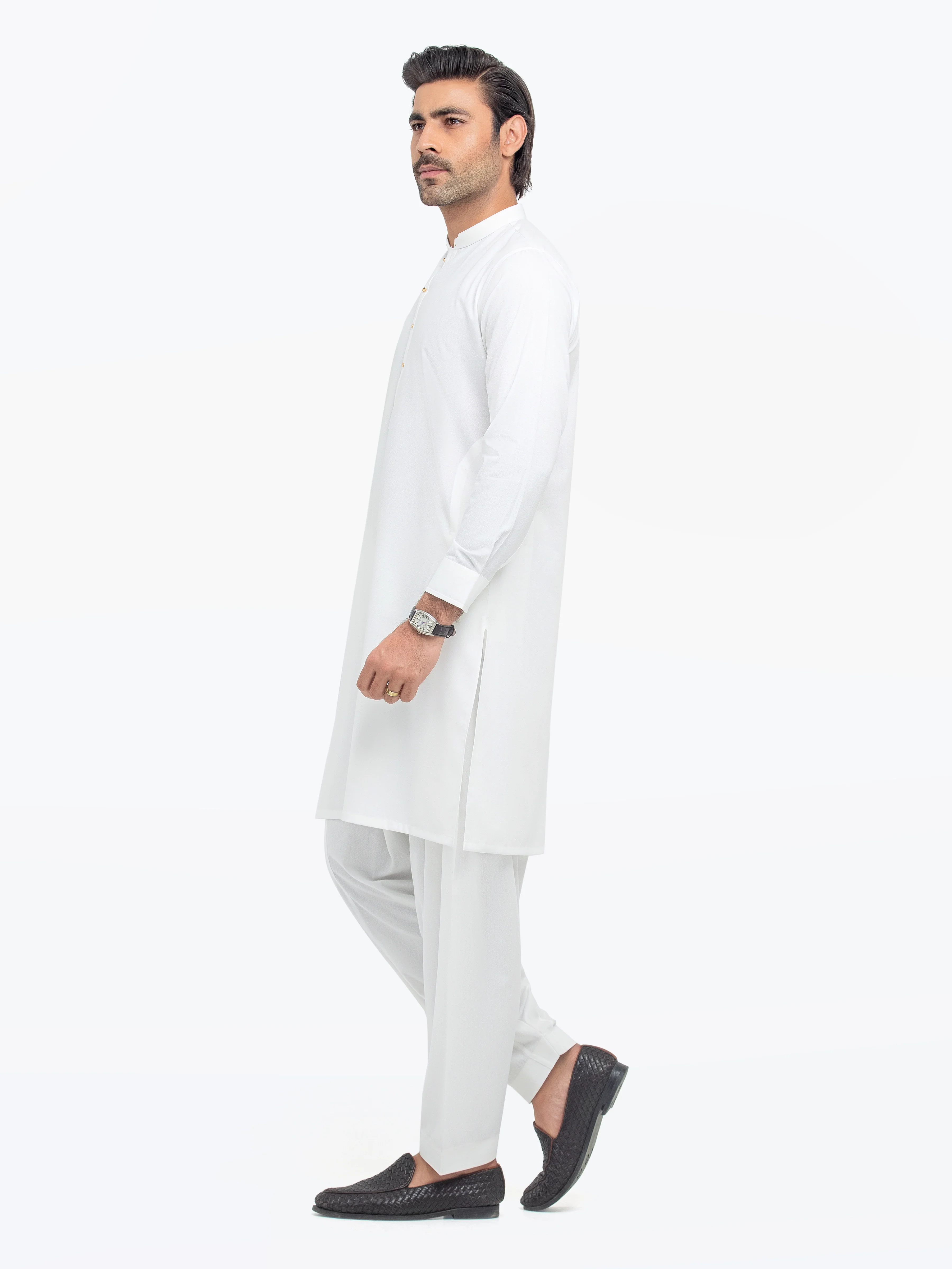 Blended Shalwar Kameez - EMTKST5-99552 - Image 4