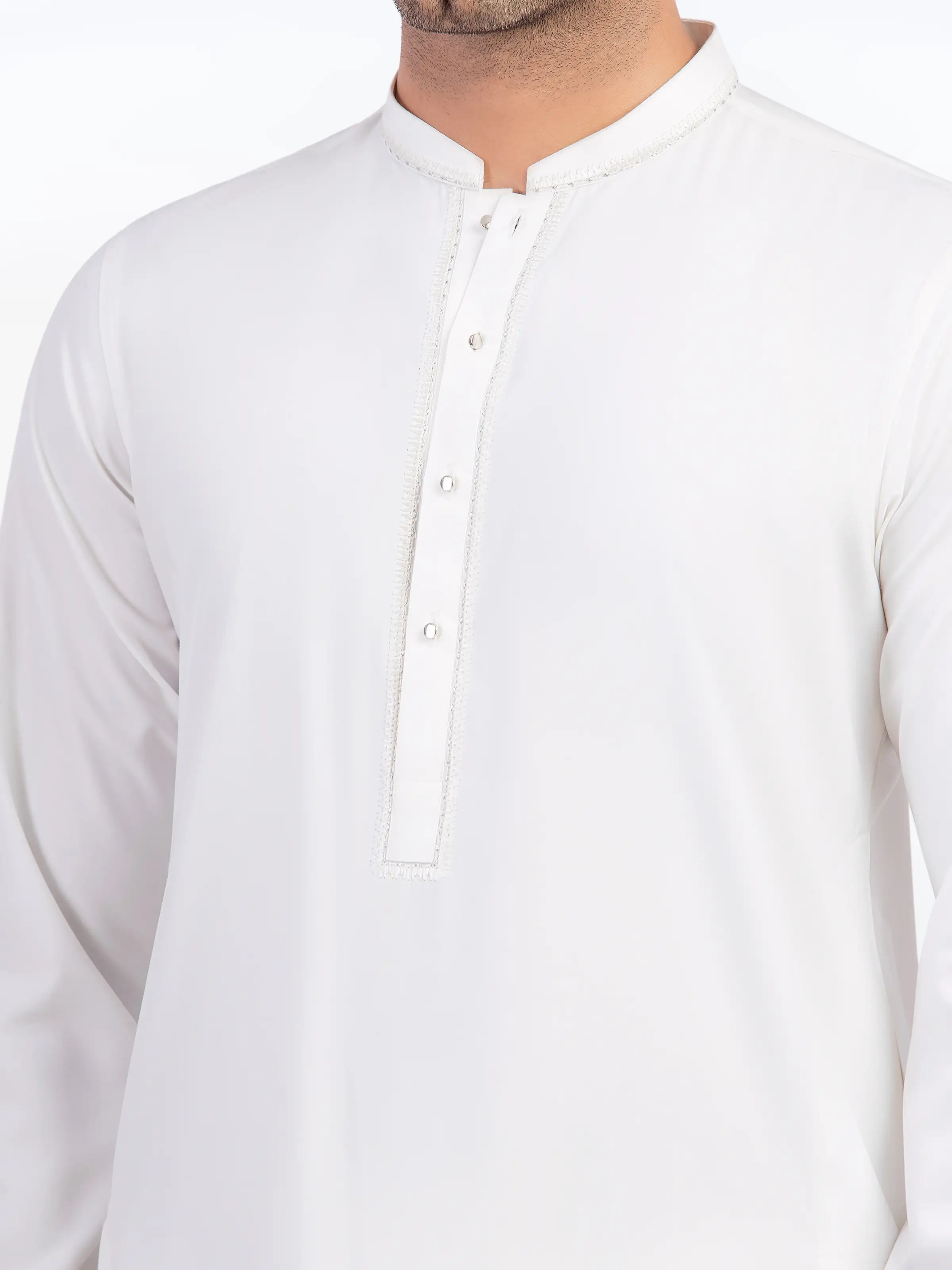 Embroidered Blended Shalwar Kameez - EMTKST5-99556 - Image 3
