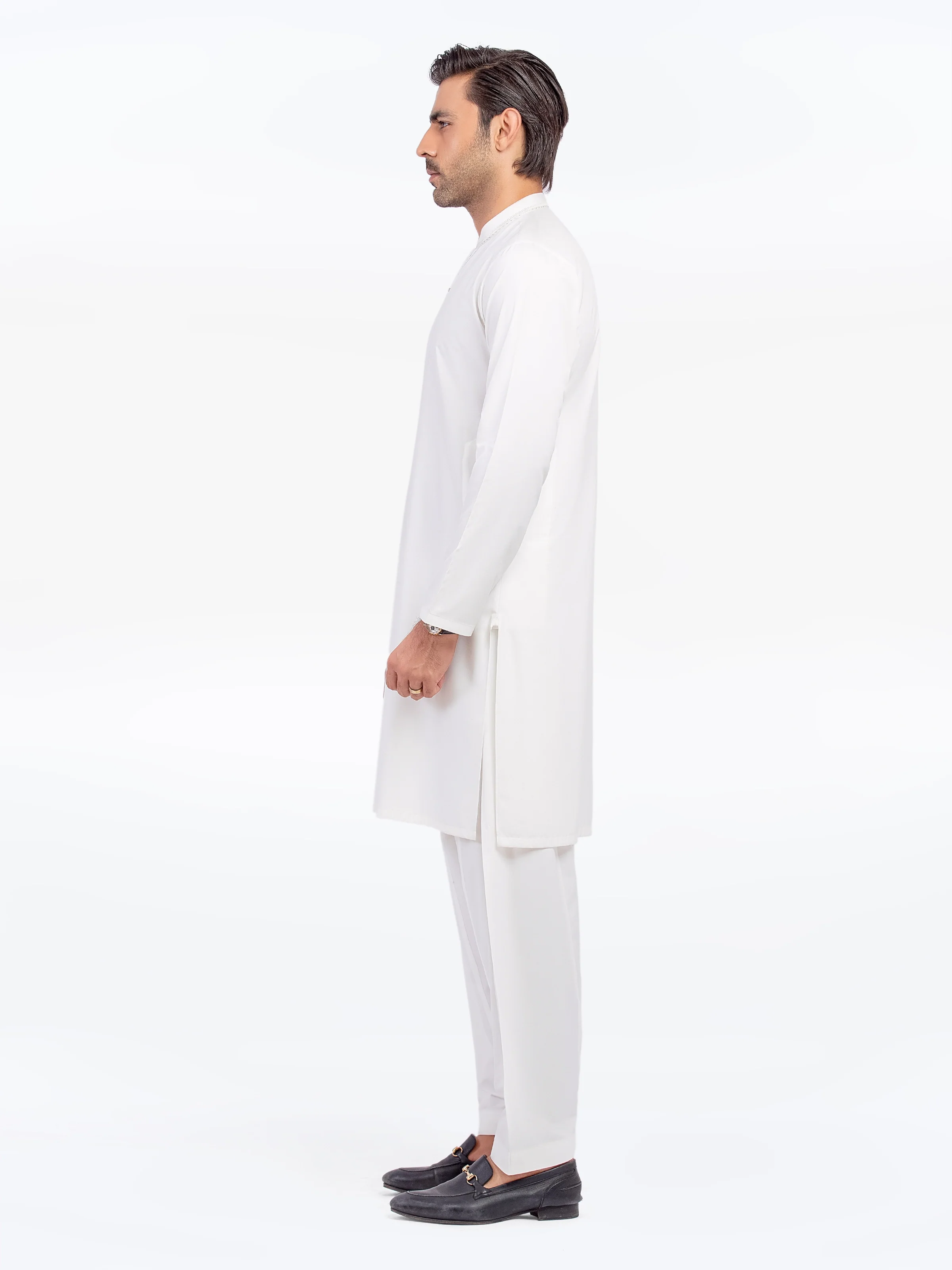 Embroidered Blended Shalwar Kameez - EMTKST5-99556 - Image 4