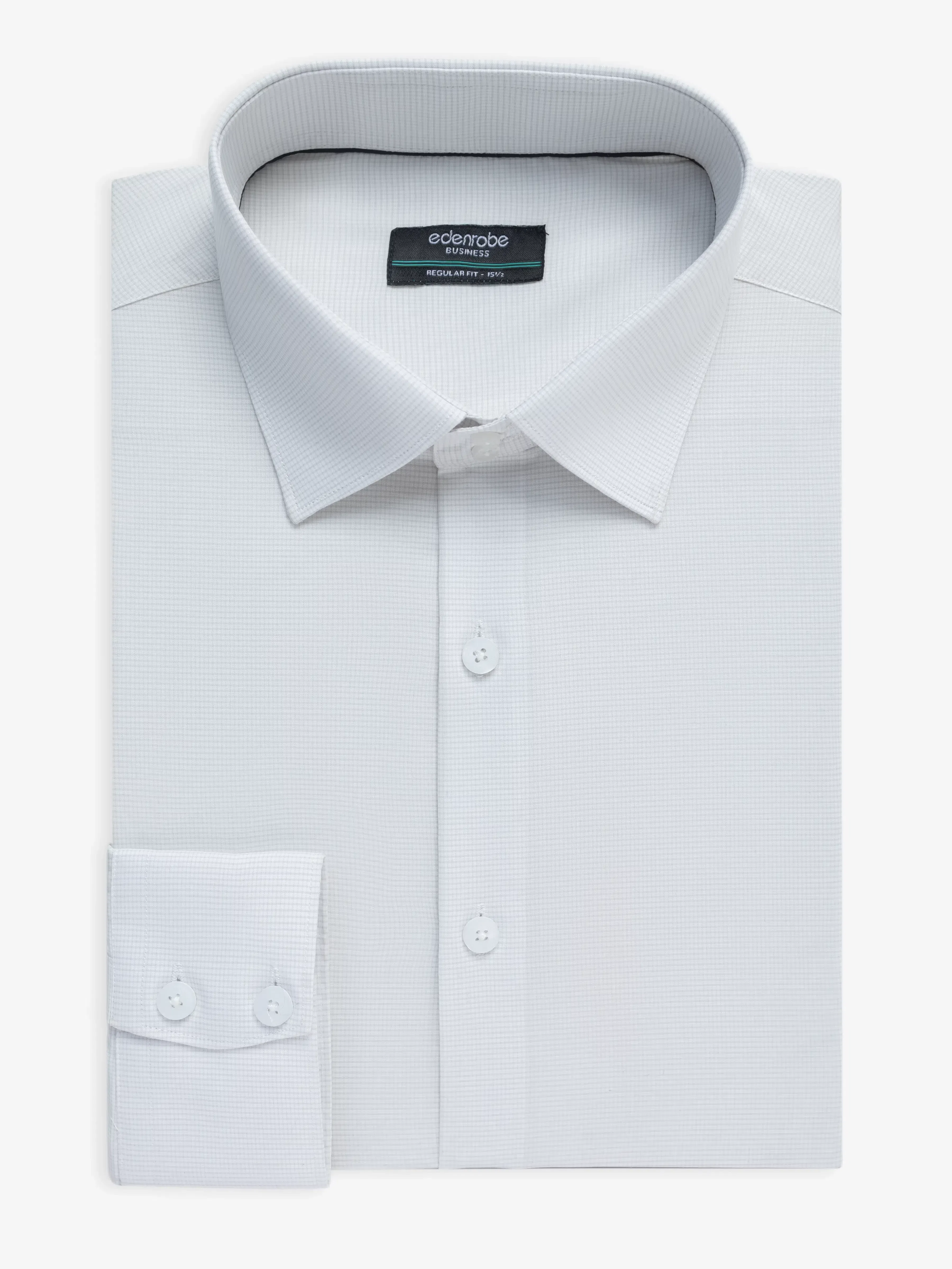 Business Check Shirt - EMTSB6-220
