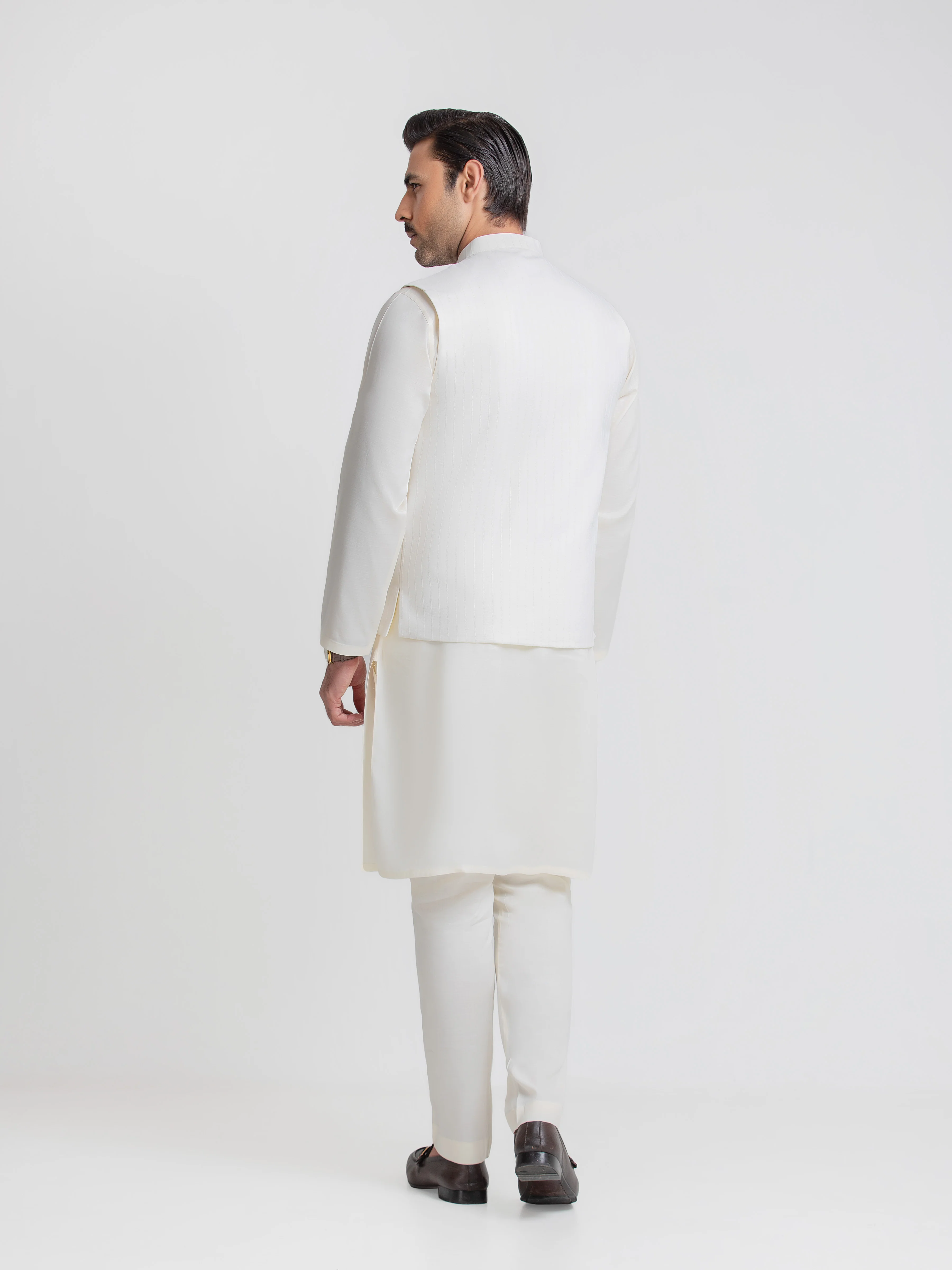 Plain Waistcoat - EMTWCP6-36010 - Image 4