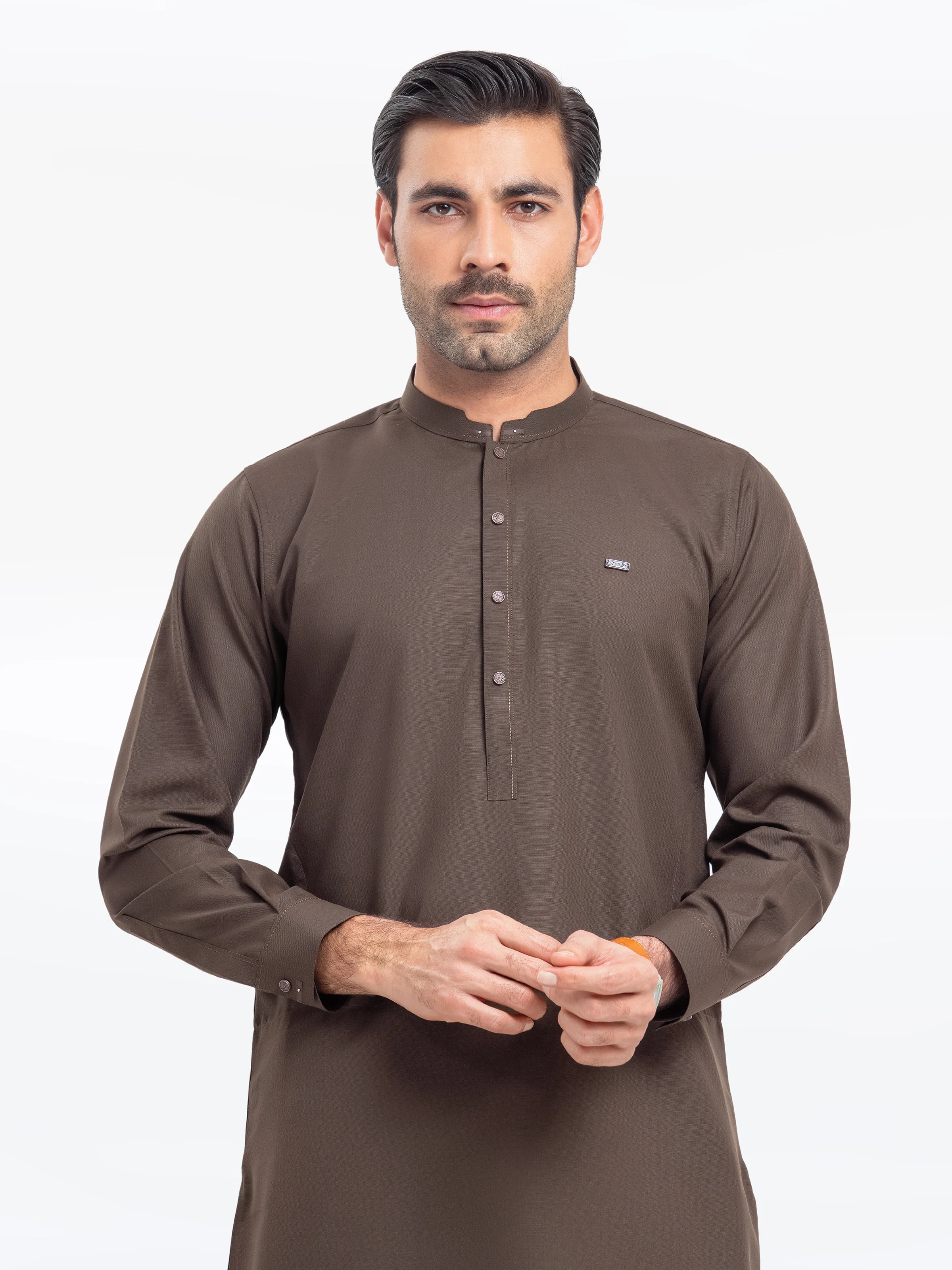 Blended Shalwar Kameez - EMTKST5-99521 - Image 3