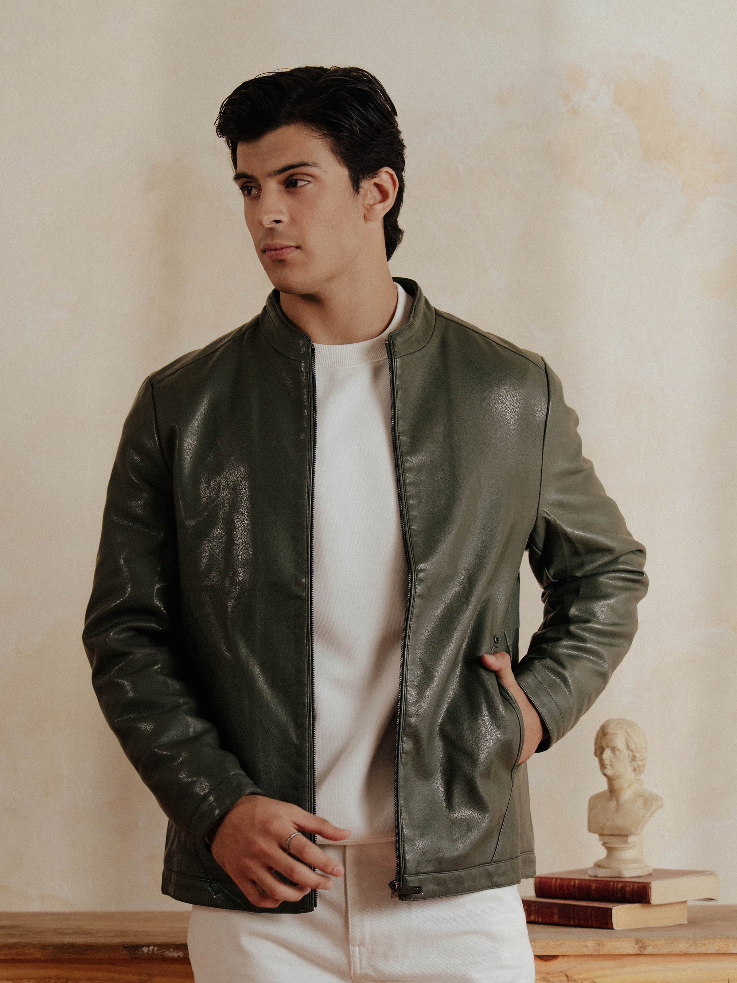 Leather Jacket - EMTJ24-020