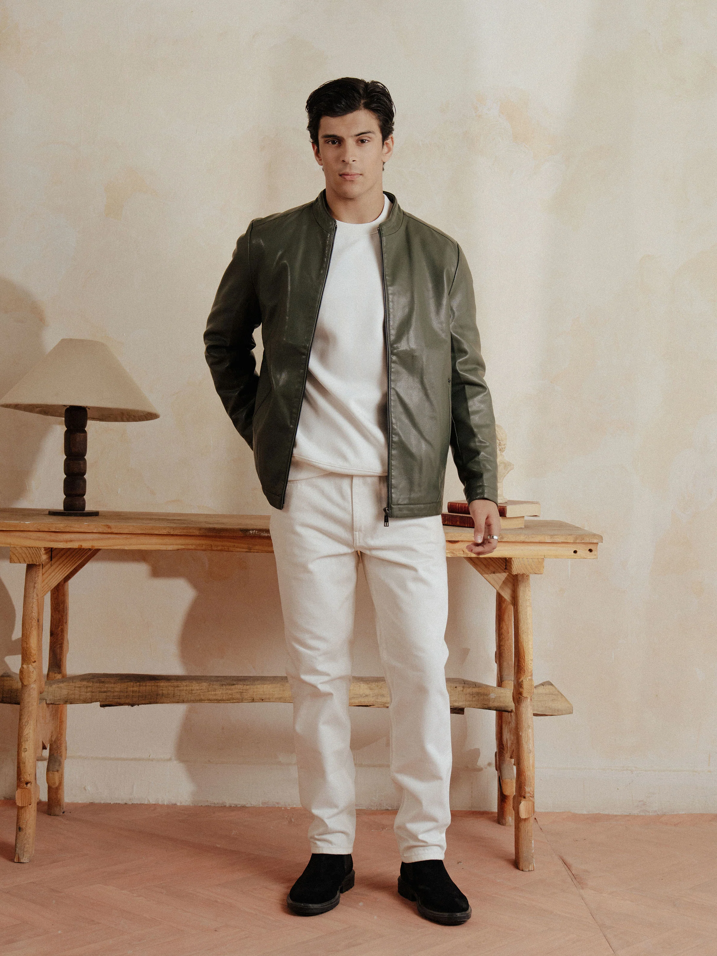 Leather Jacket - EMTJ24-020 - Image 3