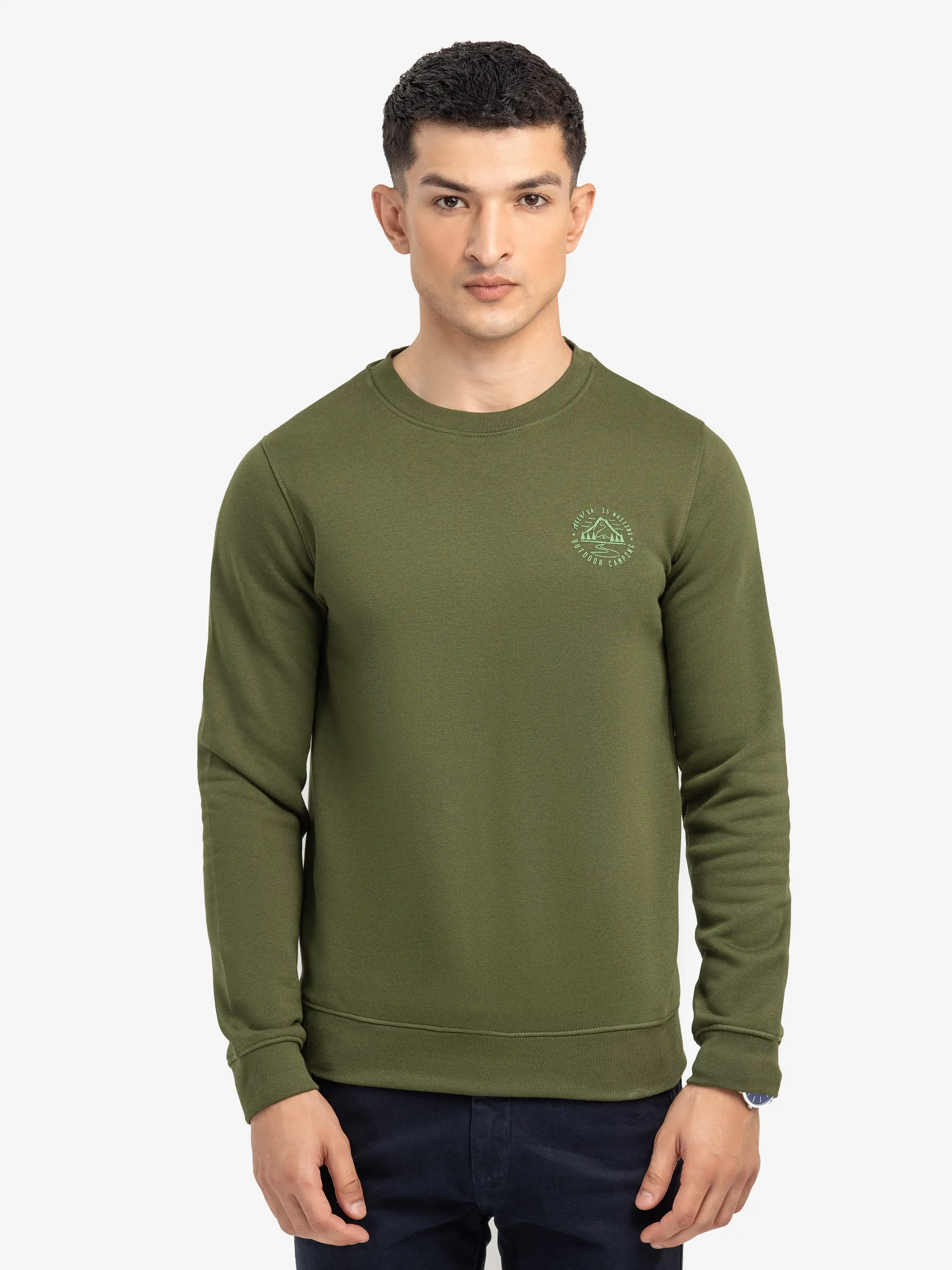 Crew Neck Sweatshirt - EMTSS24-007