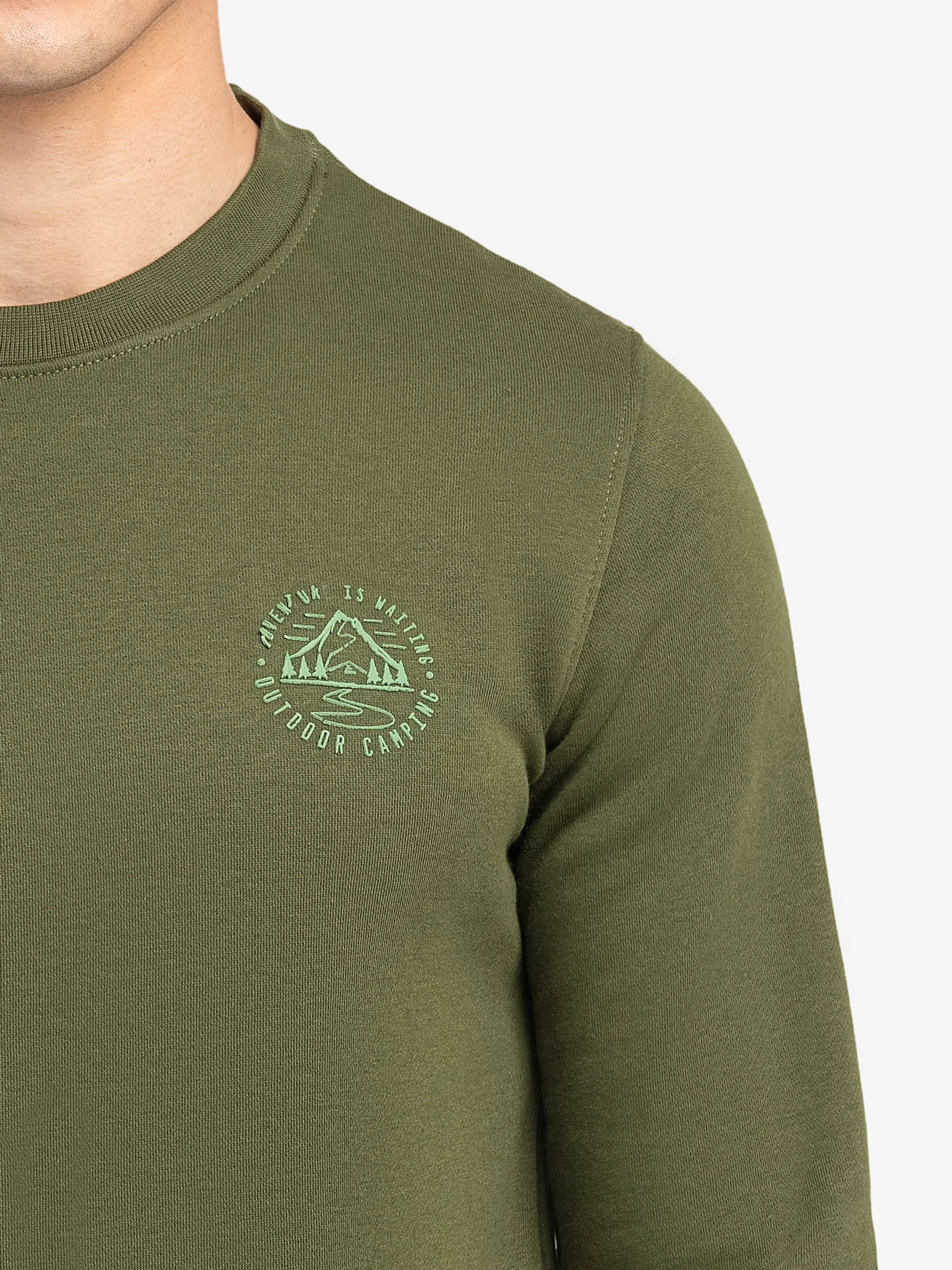 Crew Neck Sweatshirt - EMTSS24-007 - Image 3