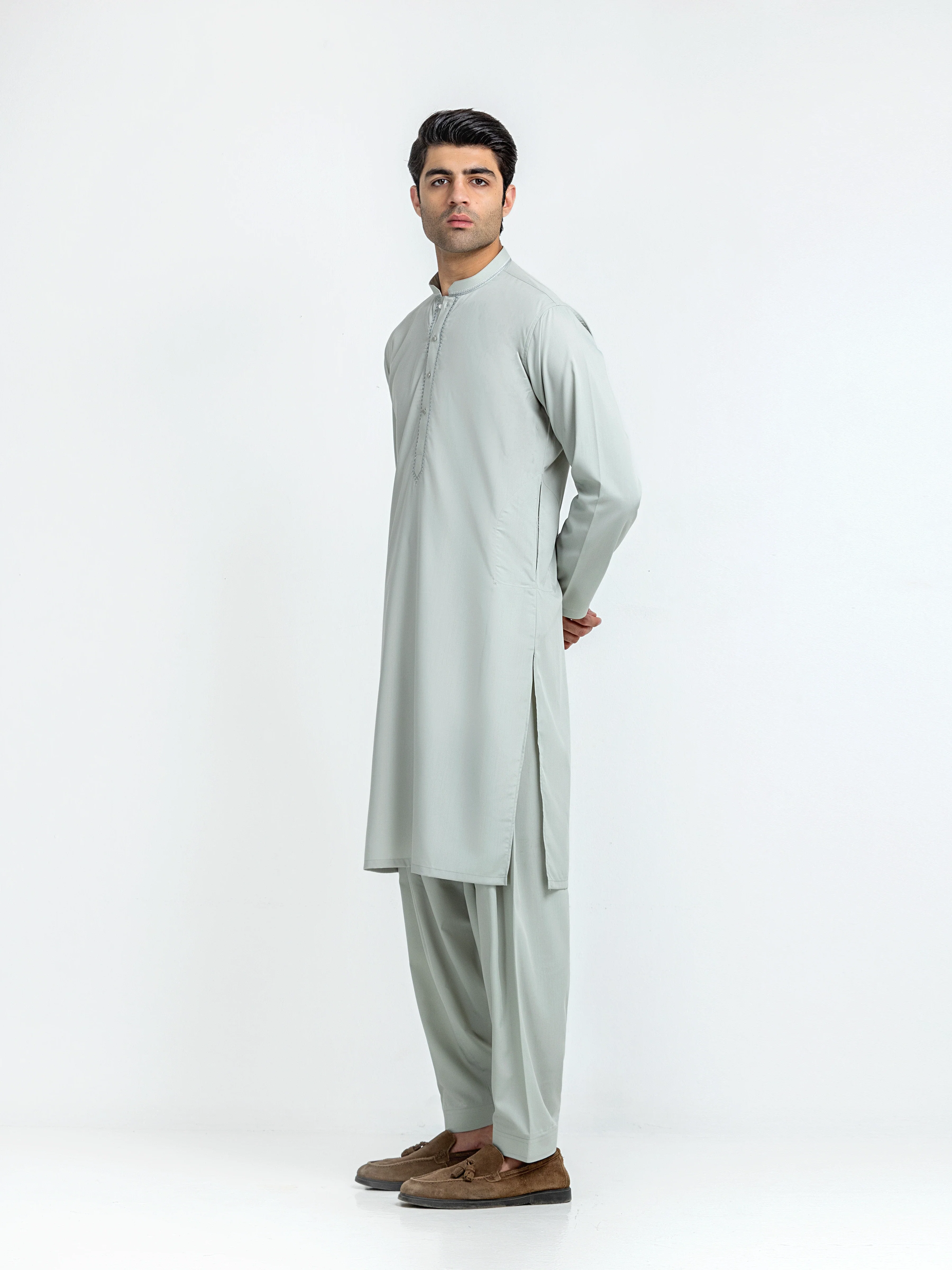 Embroidered Blended Shalwar Kameez - EMTKS5-41234 - Image 4