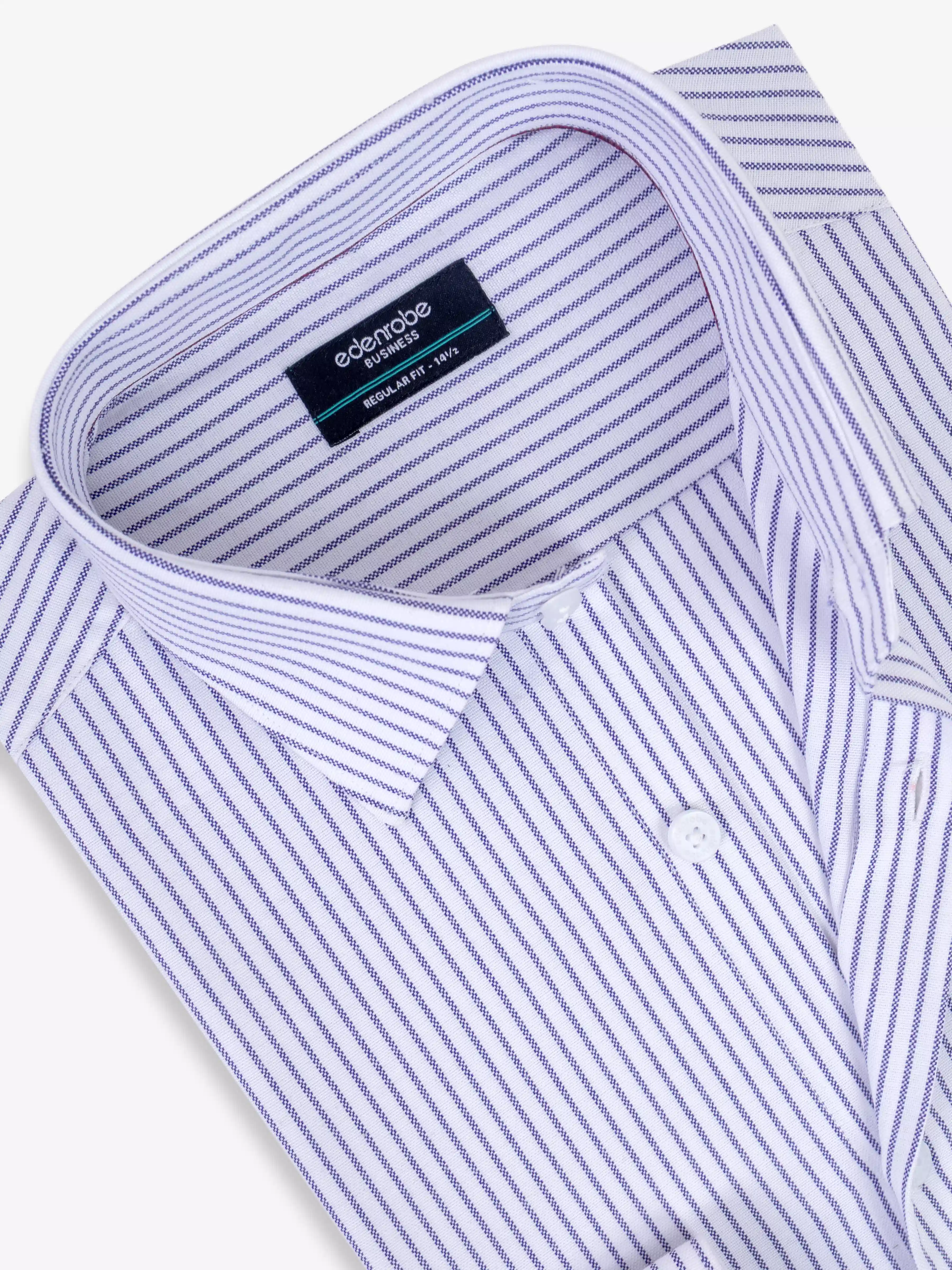Business Striped Shirt - EMTSB6-212 - Image 2