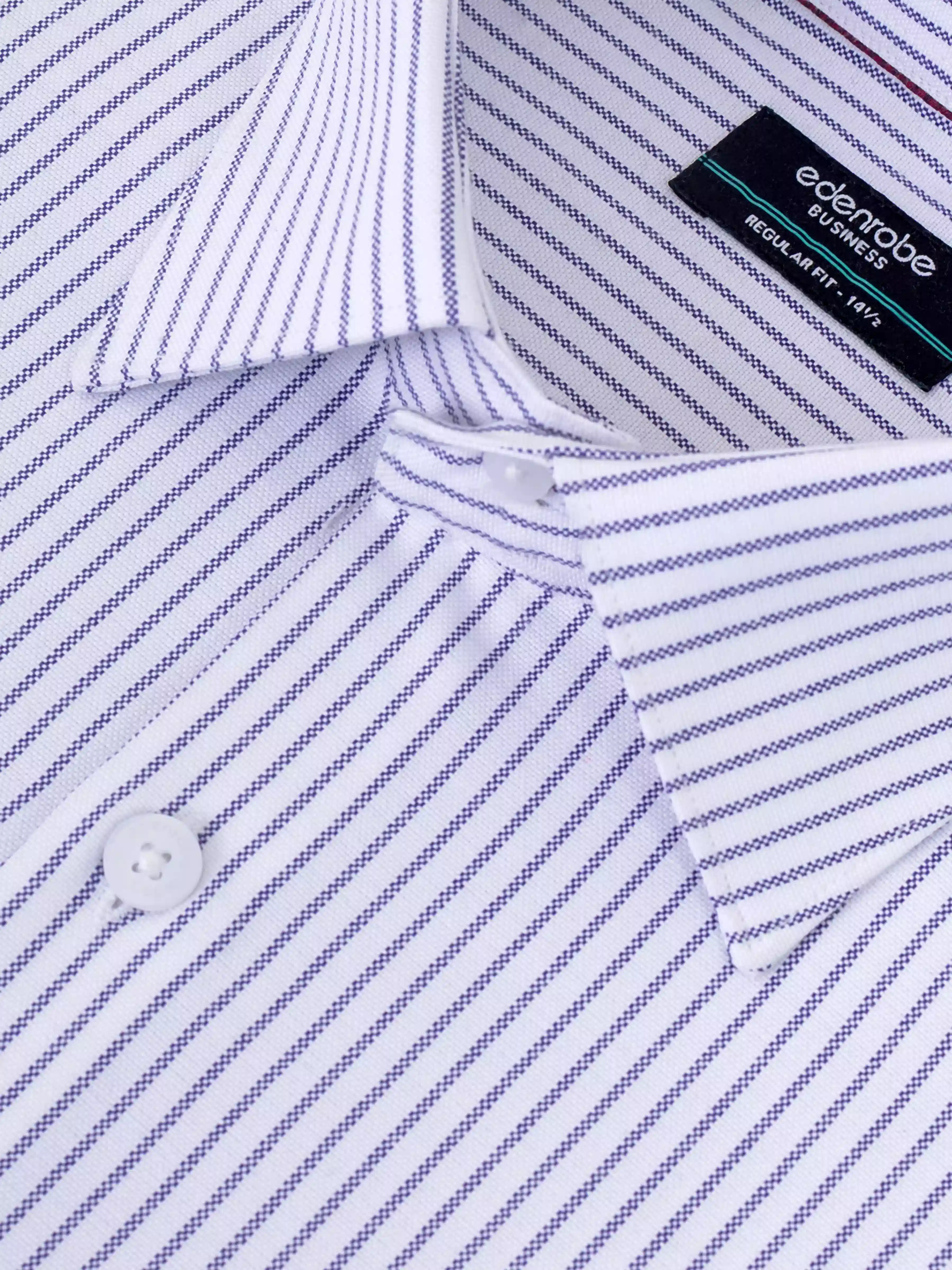 Business Striped Shirt - EMTSB6-212 - Image 3