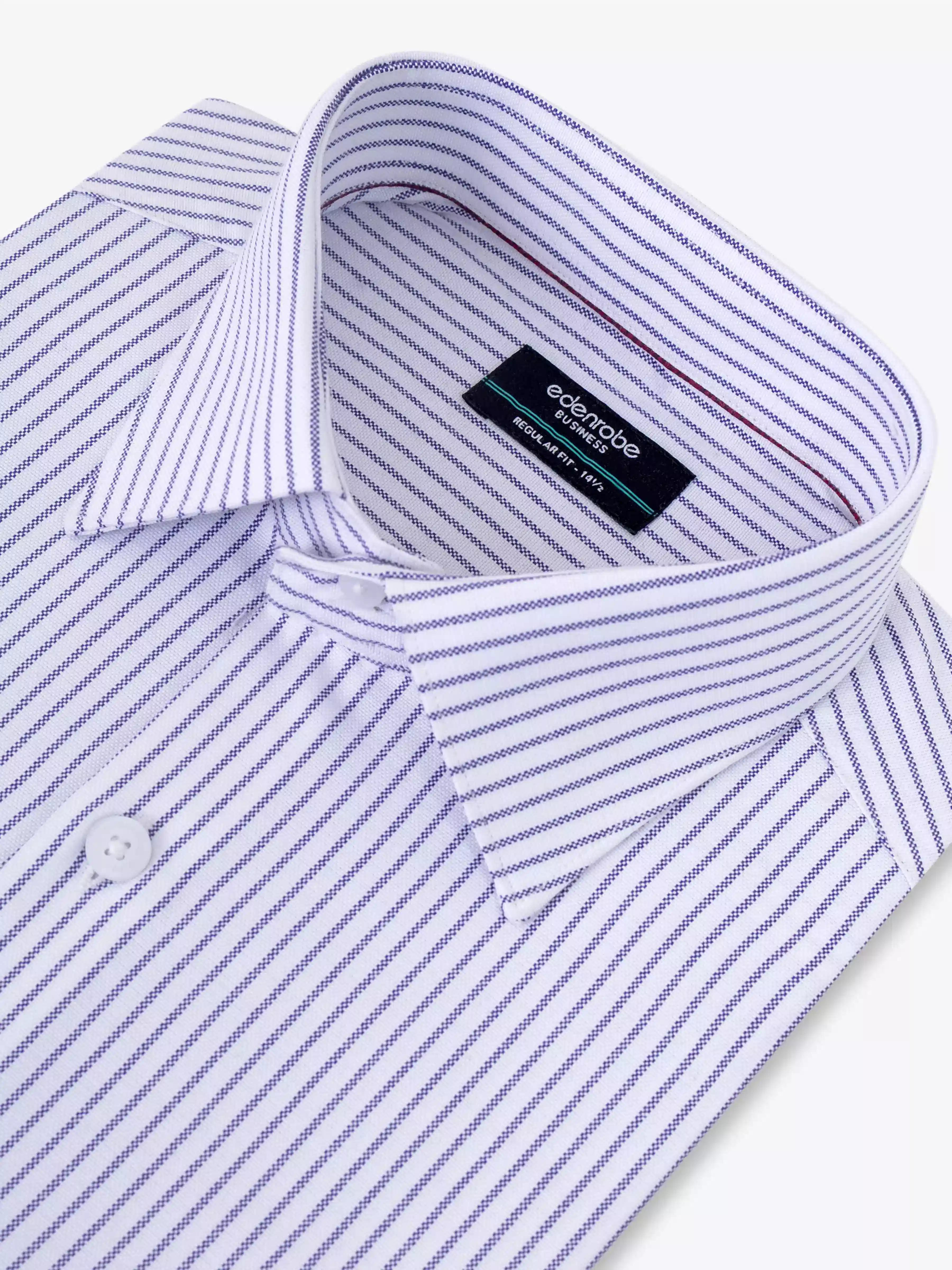 Business Striped Shirt - EMTSB6-212 - Image 4