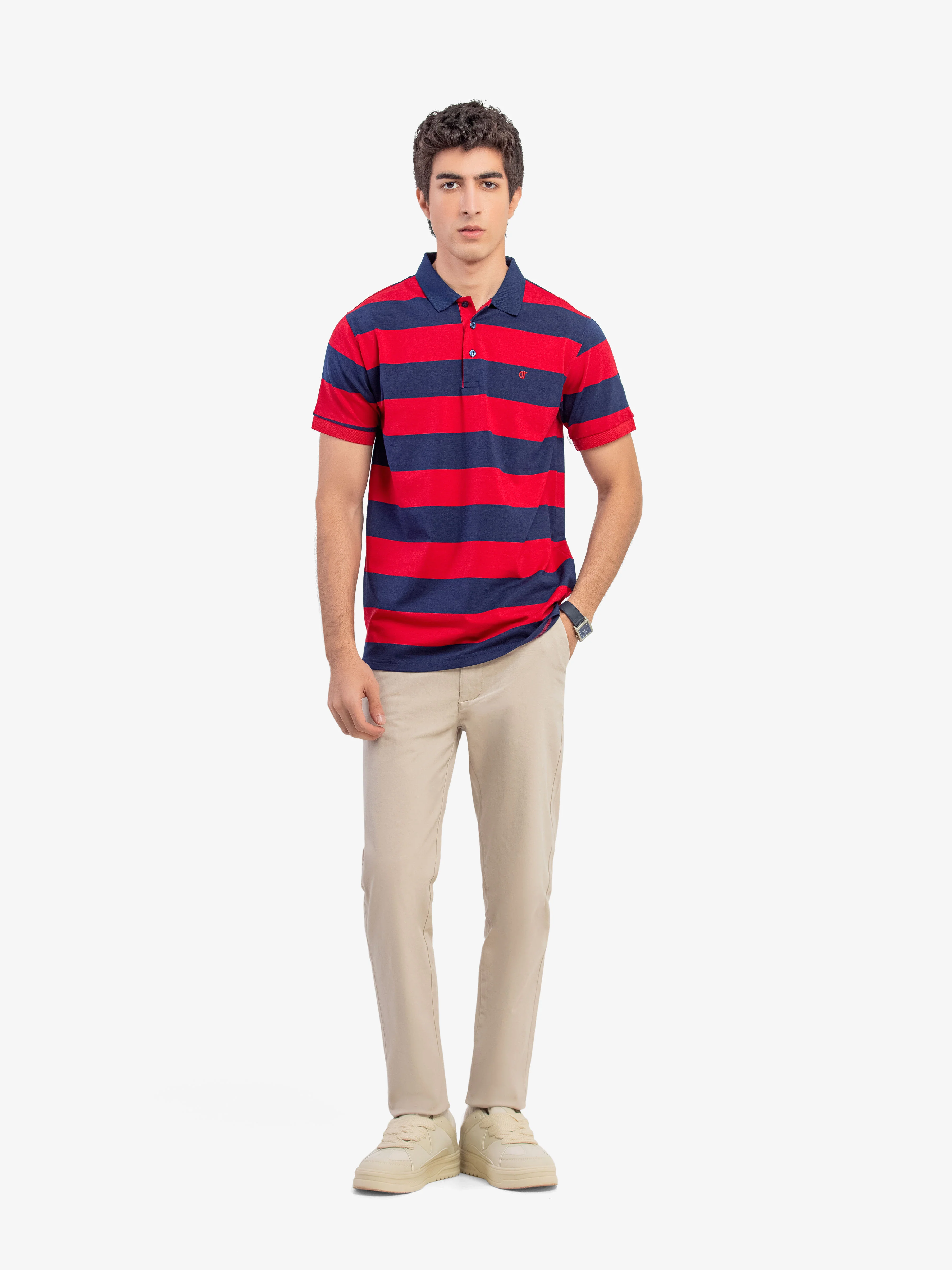 Striped Polo - EMTPS5-113 - Image 3