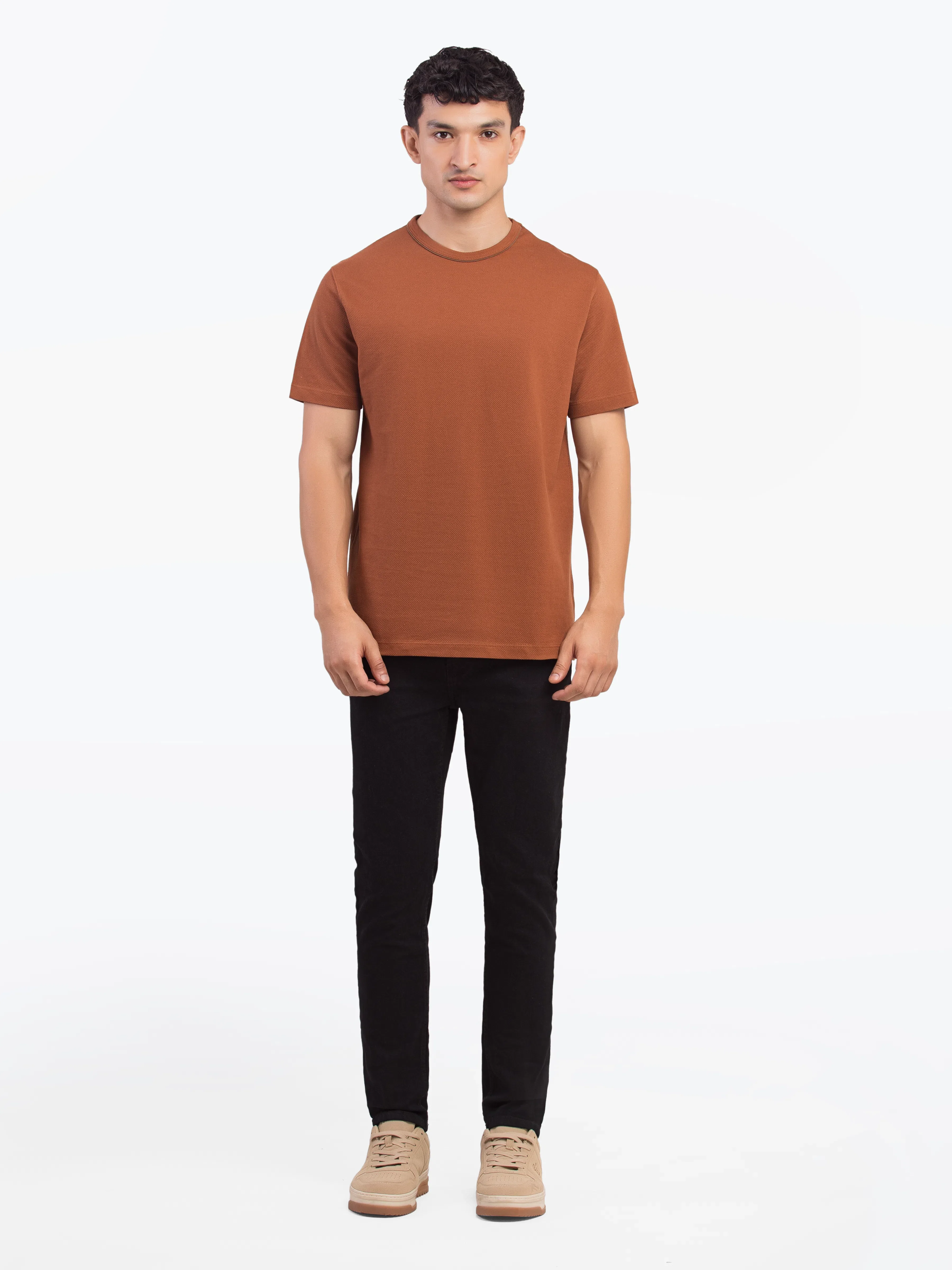 Crew Neck Classic Tee - EMTGT5-001 - Image 2