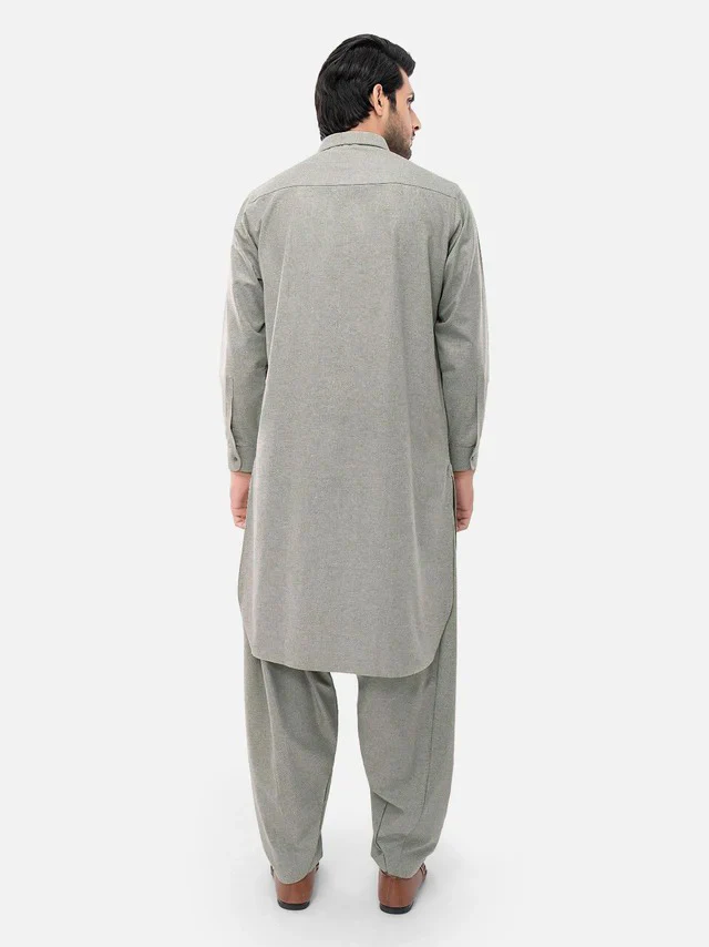 Blended Shalwar Kameez - EMTKSP21W-40928 - Image 4