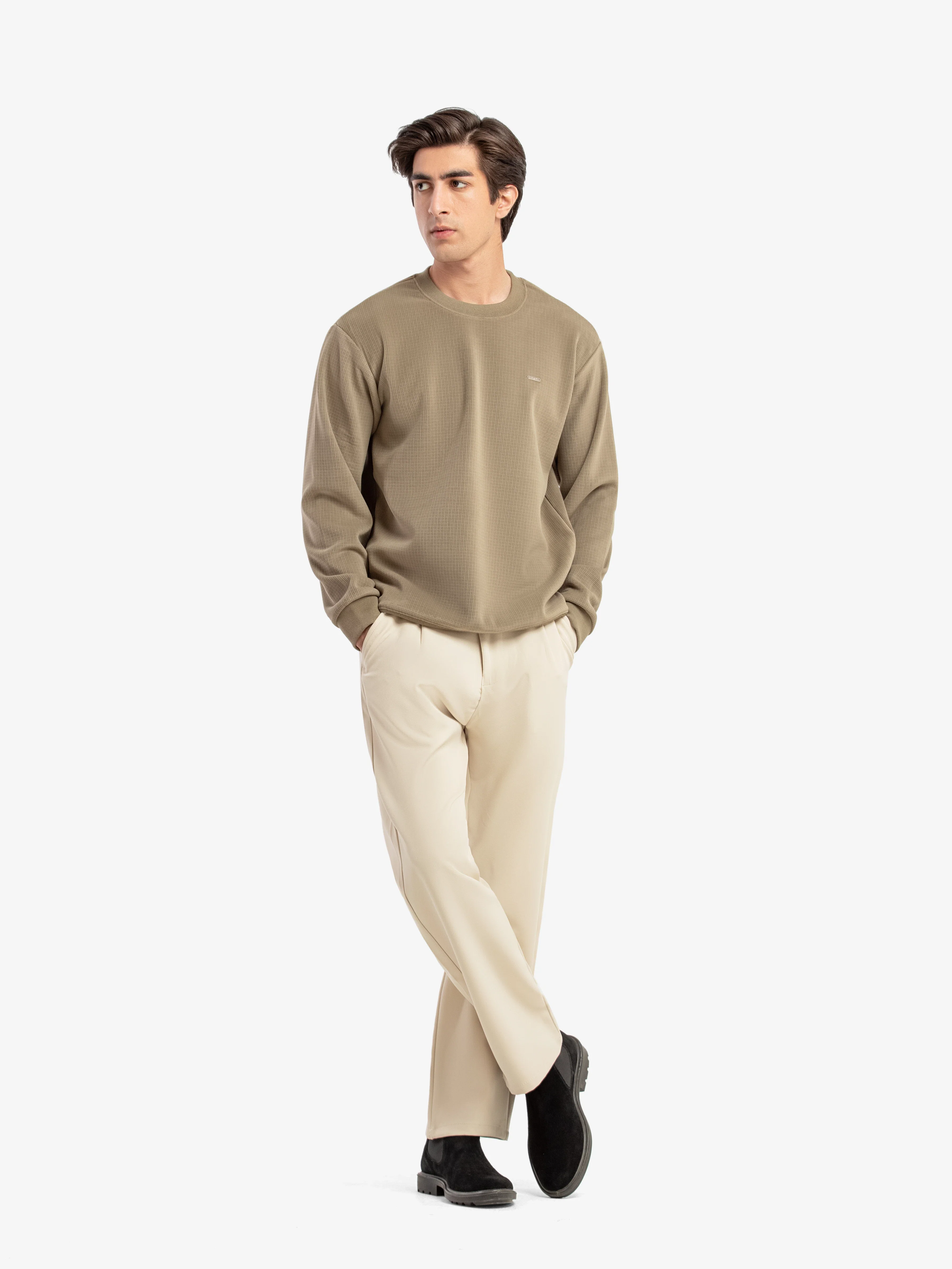 Crew Neck Sweater - EMTSWT5-013 - Image 3