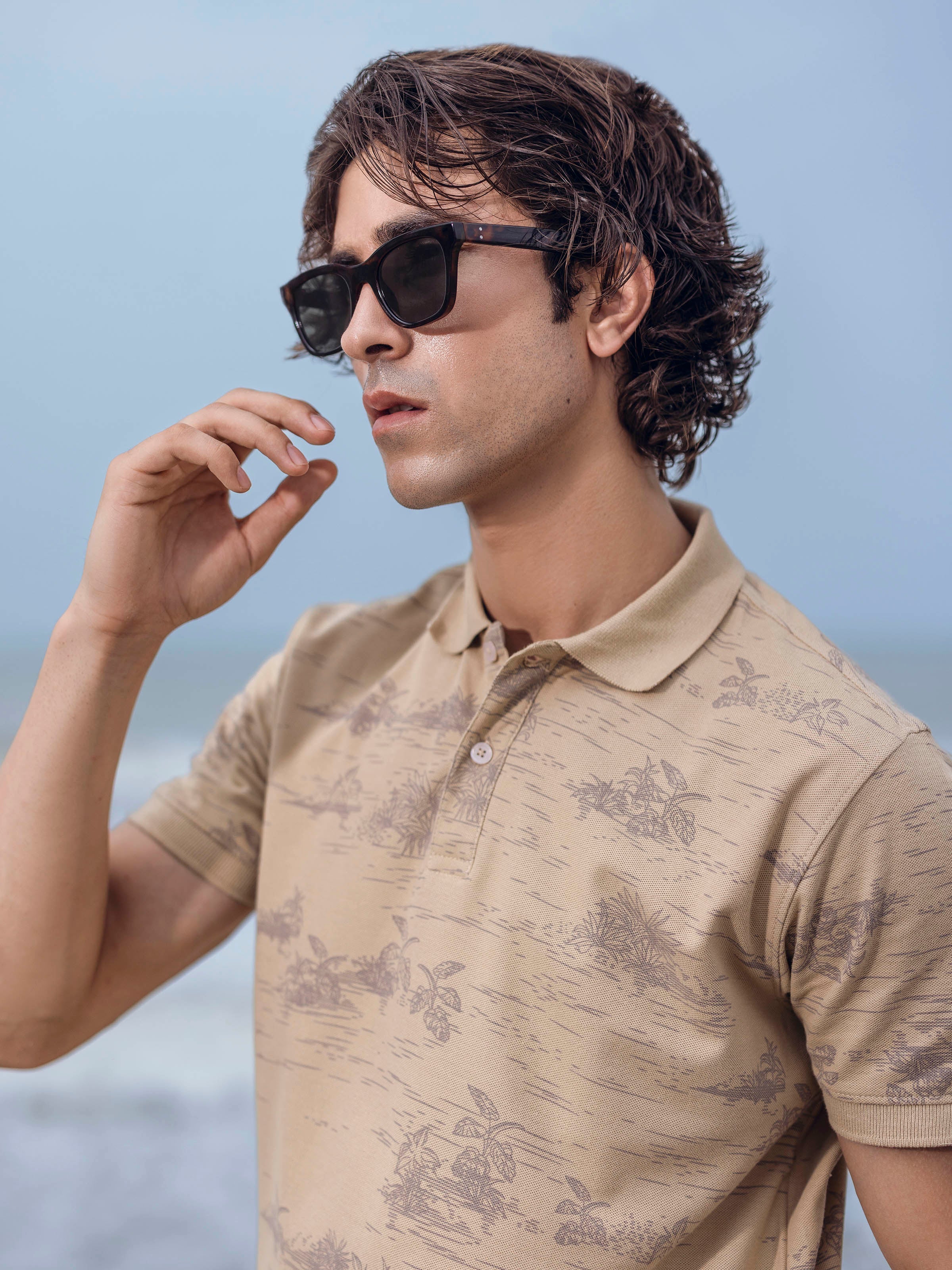 Printed Polo - EMTPS5-027