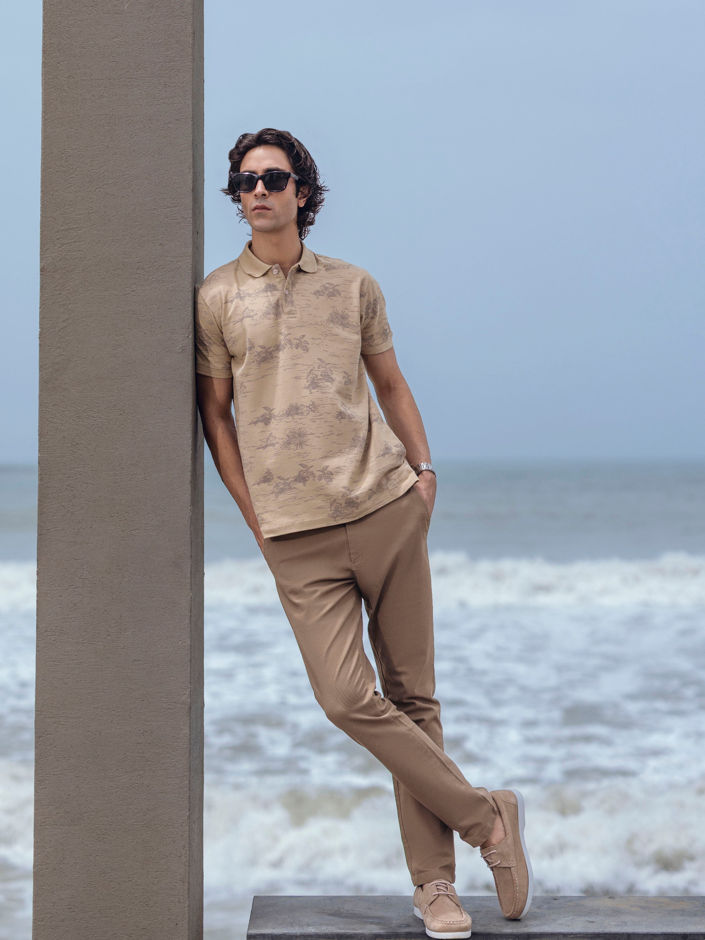 Printed Polo - EMTPS5-027 - Image 2