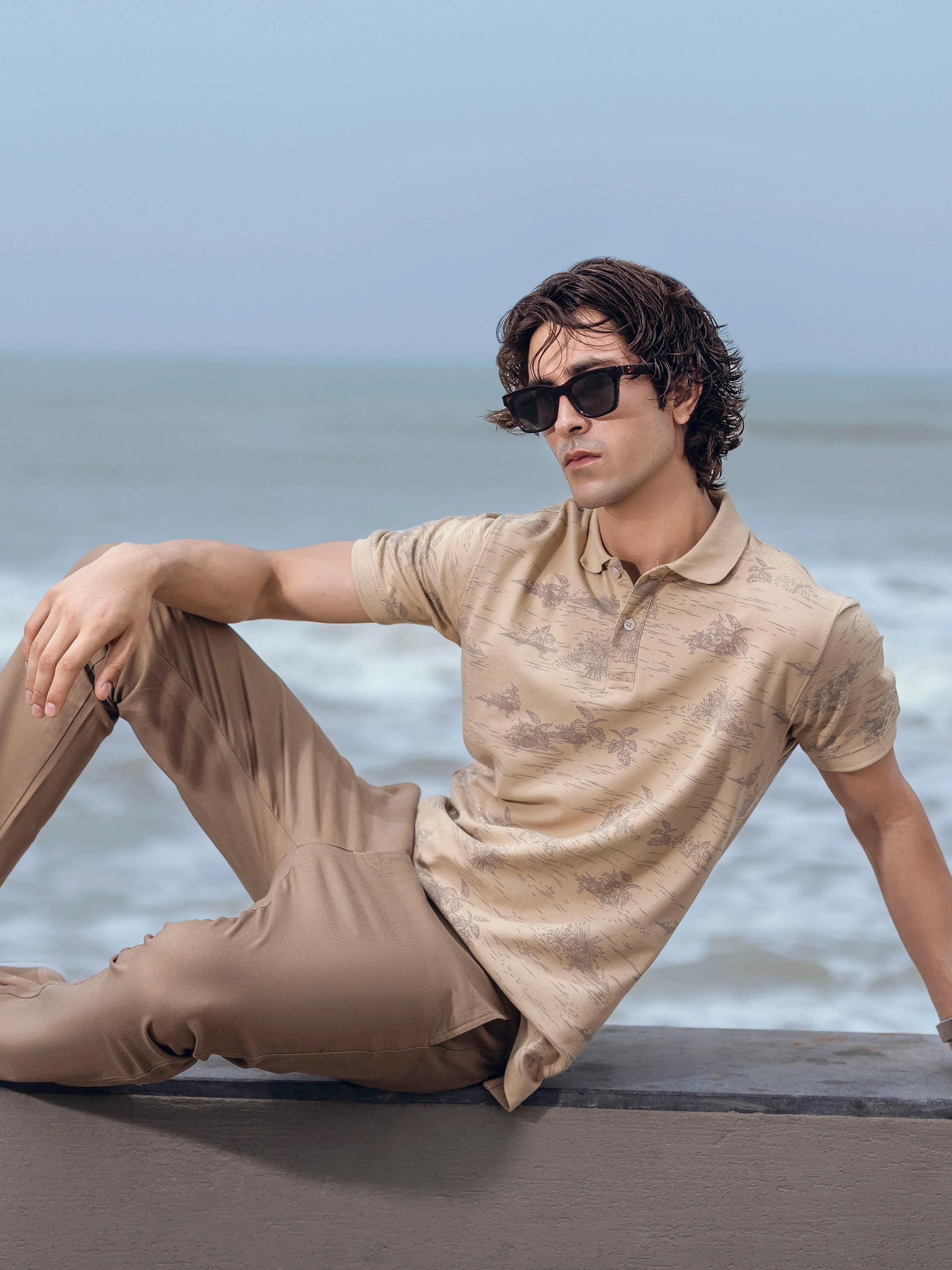 Printed Polo - EMTPS5-027 - Image 4
