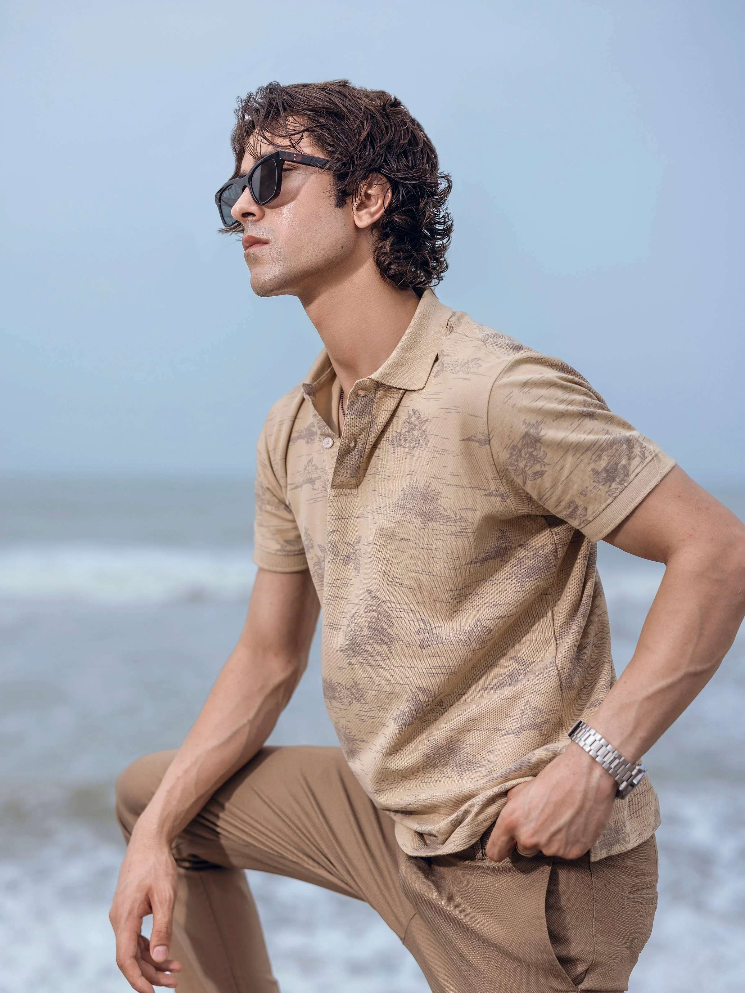 Printed Polo - EMTPS5-027 - Image 6