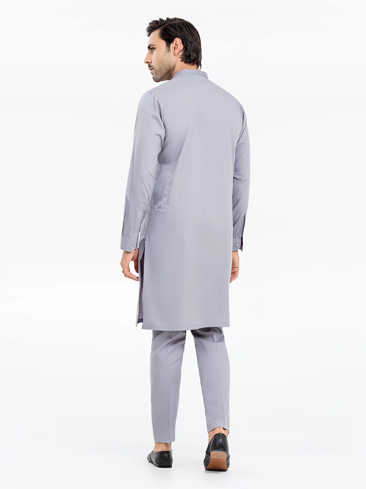 Embroidered Blended Kurta Pajama - EMTKPT24S-036 - Image 5