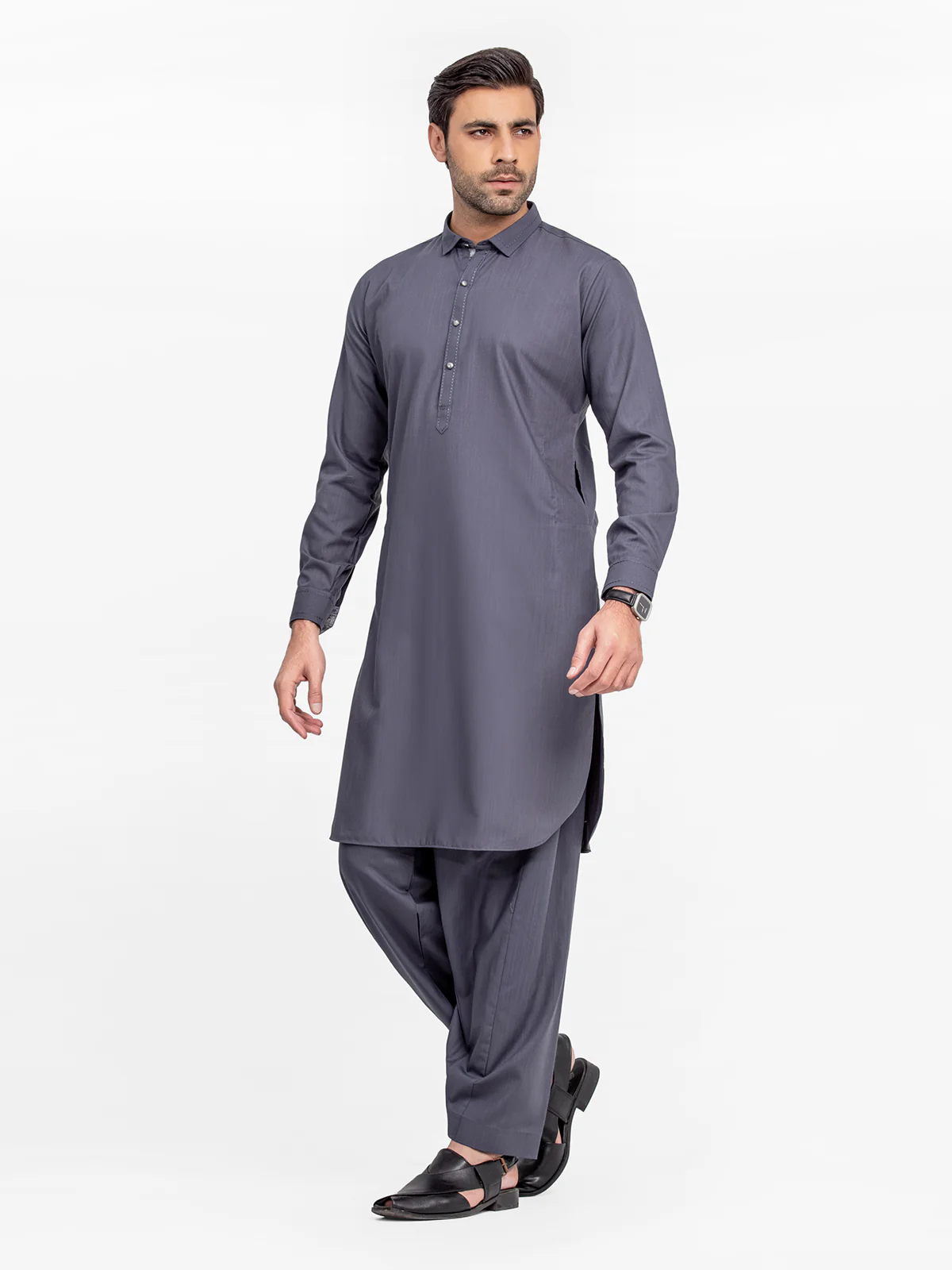 Embroidered Blended Shalwar Kameez - EMTKS24-41077 - Image 3