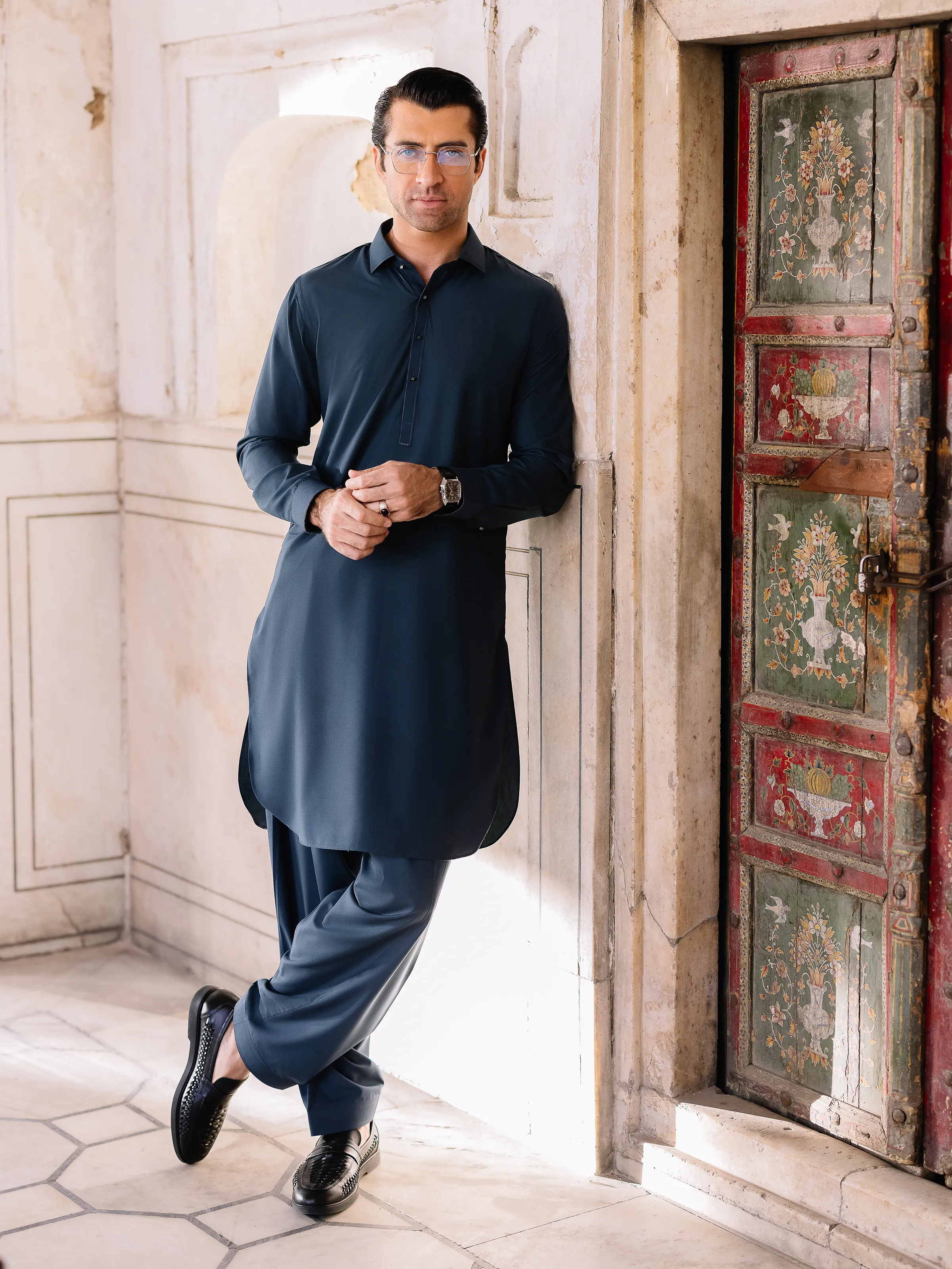 Embroidered Blended Shalwar Kameez - EMTKST5-99517 - Image 2