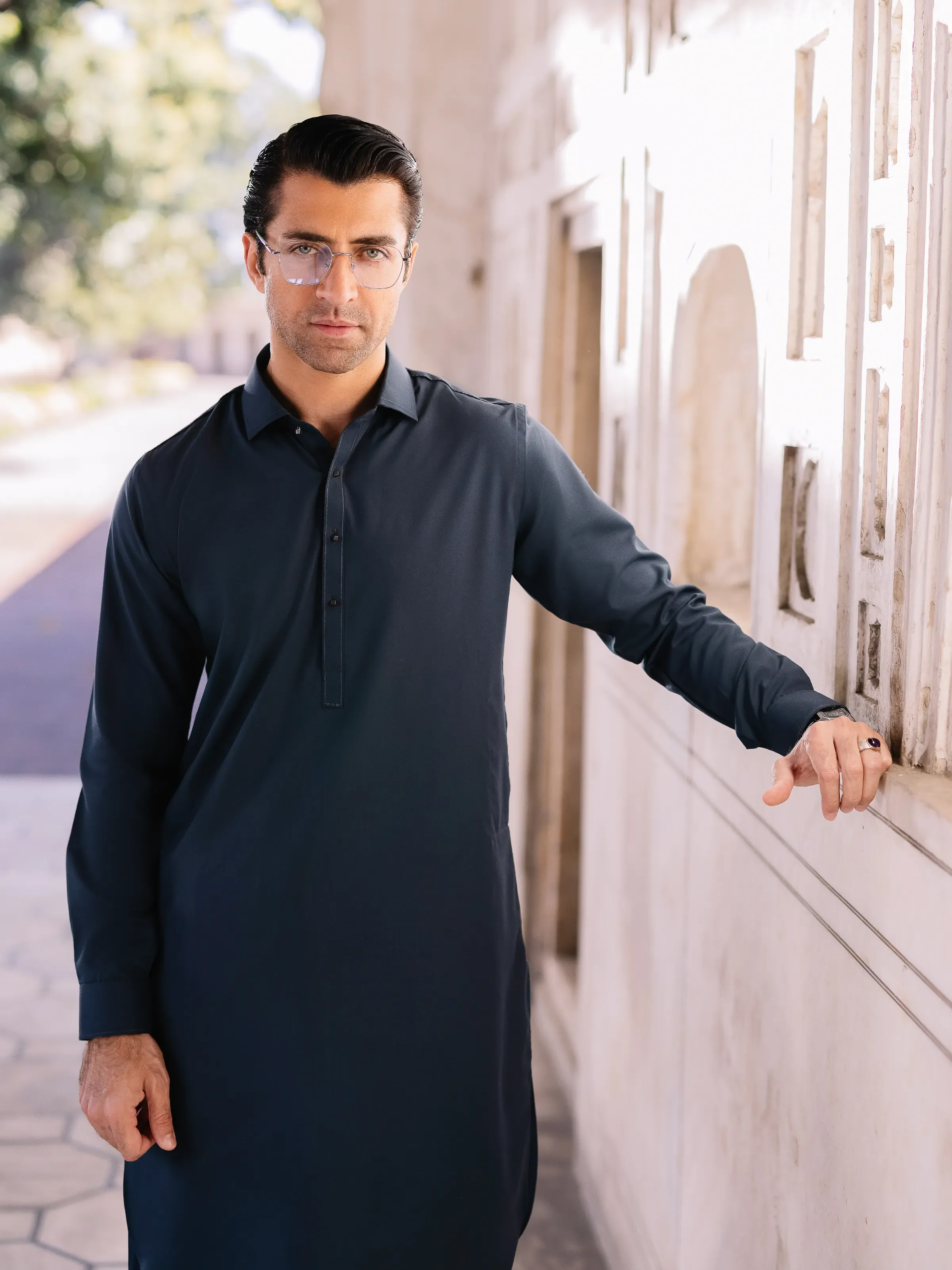 Embroidered Blended Shalwar Kameez - EMTKST5-99517 - Image 7