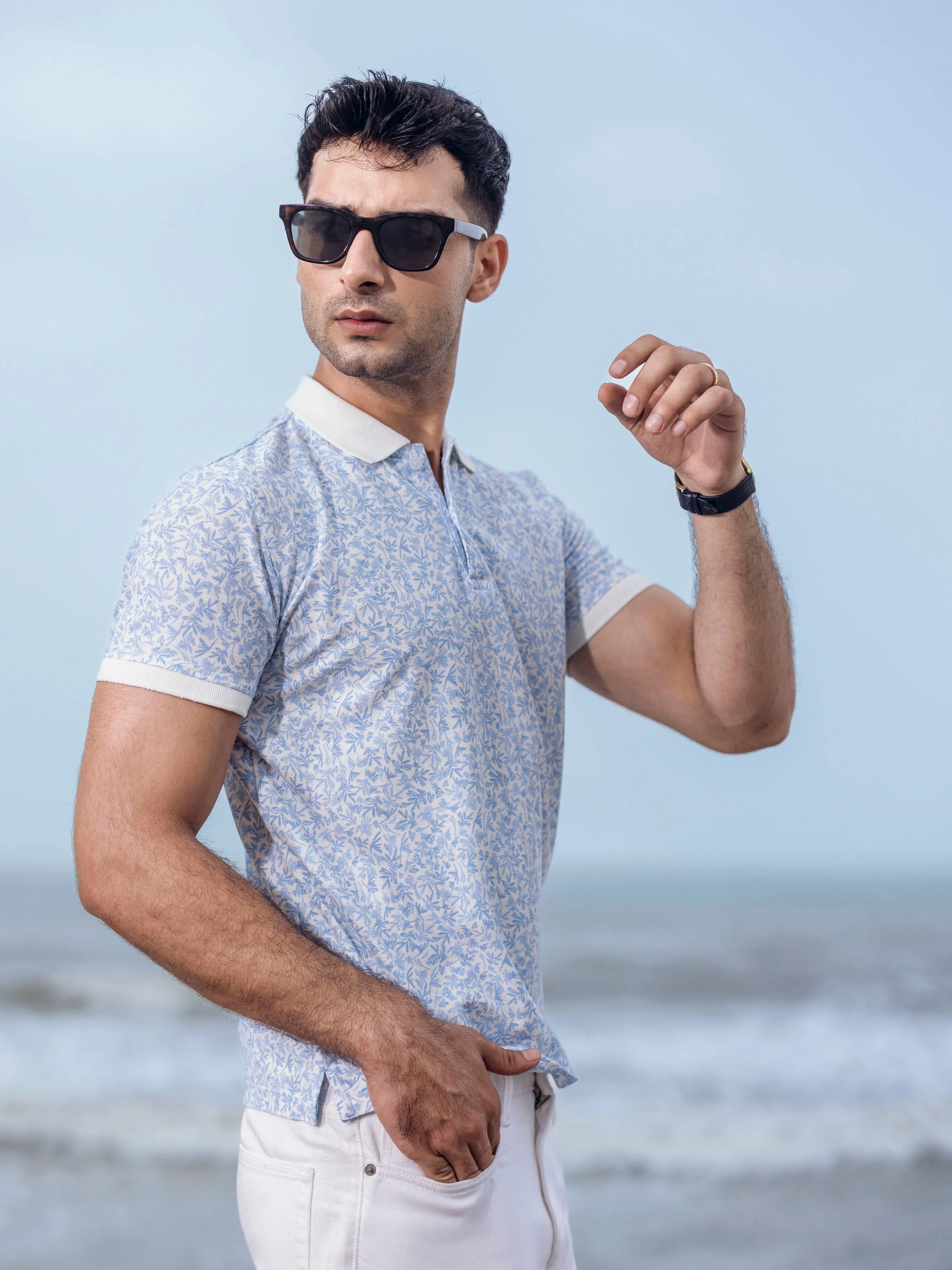 Printed Polo - EMTPS5-003