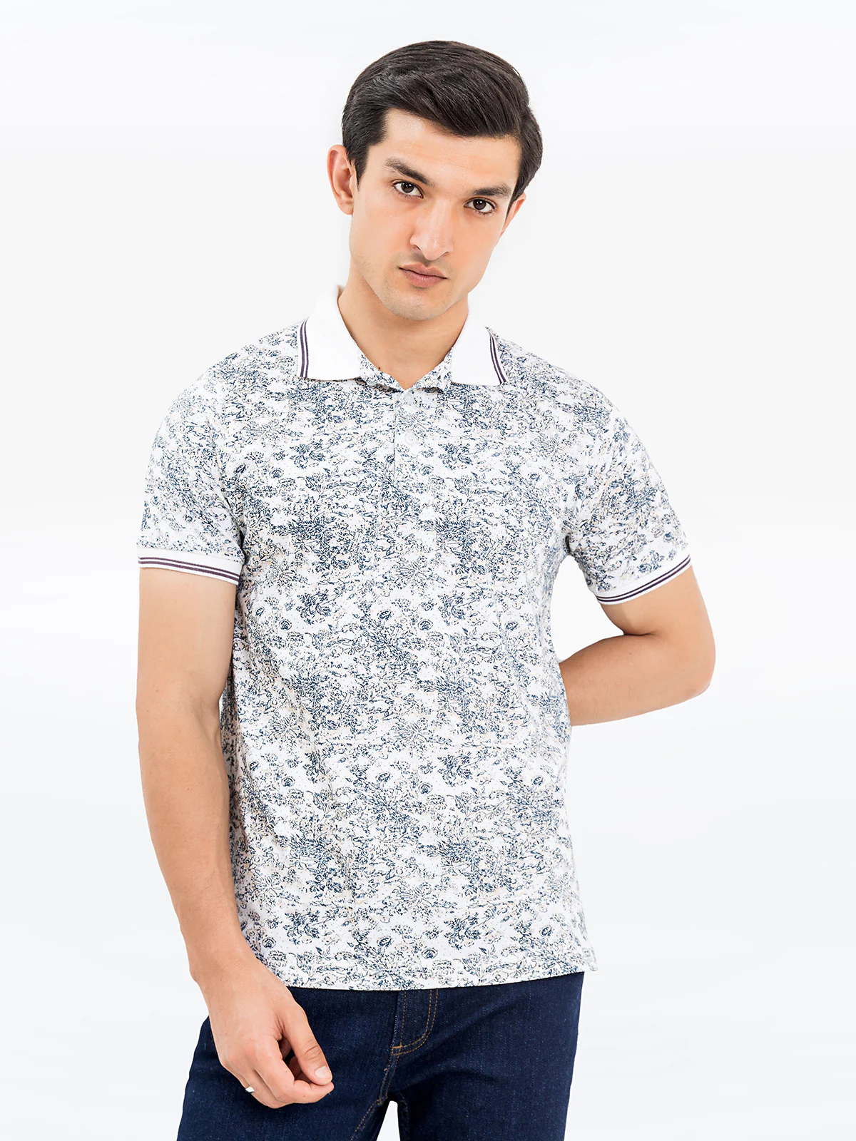 Printed Polo - EMTPS23-027