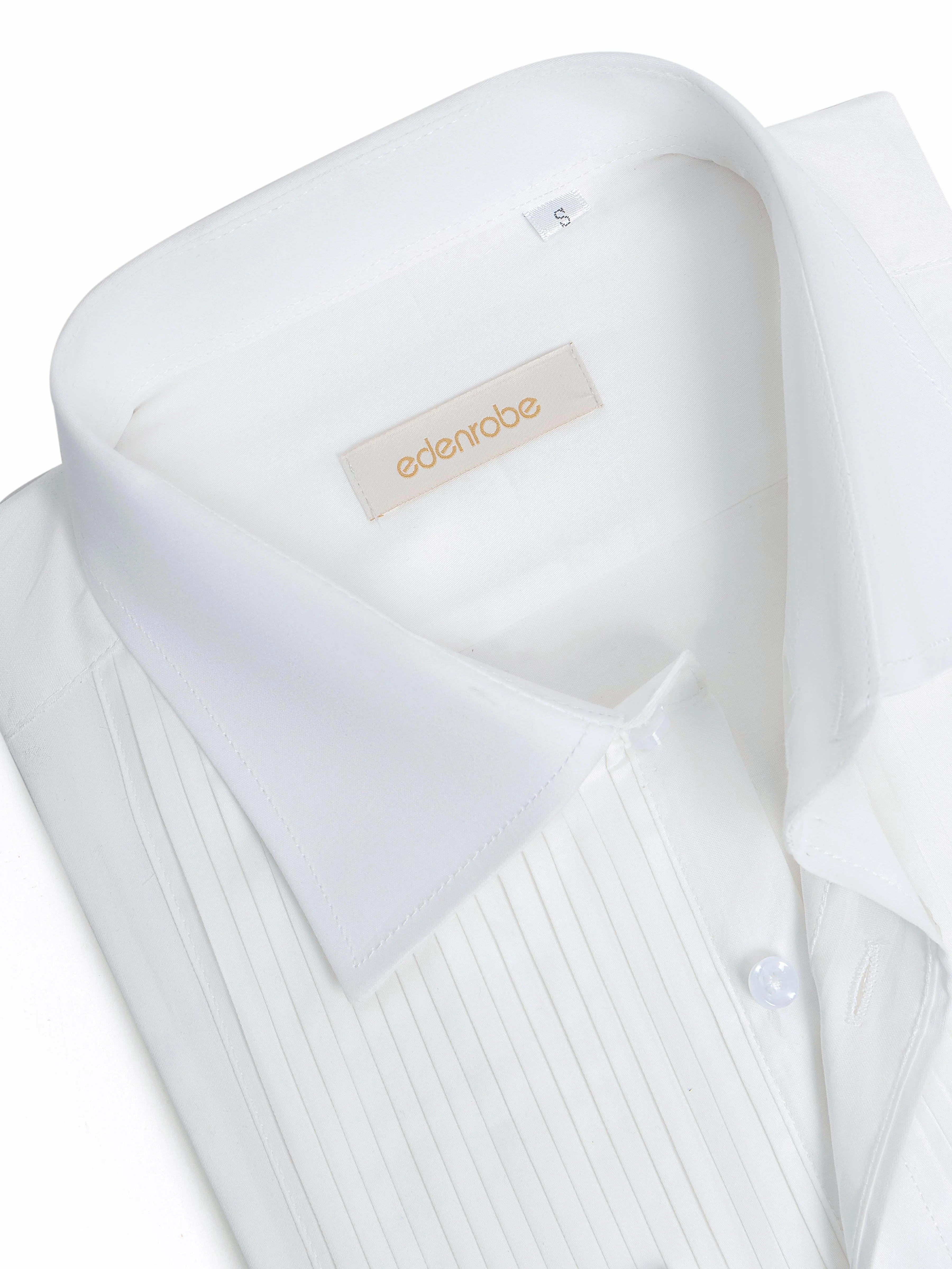 Front Pleated Tuxedo Shirt - ECMTST6-1002 - Image 2