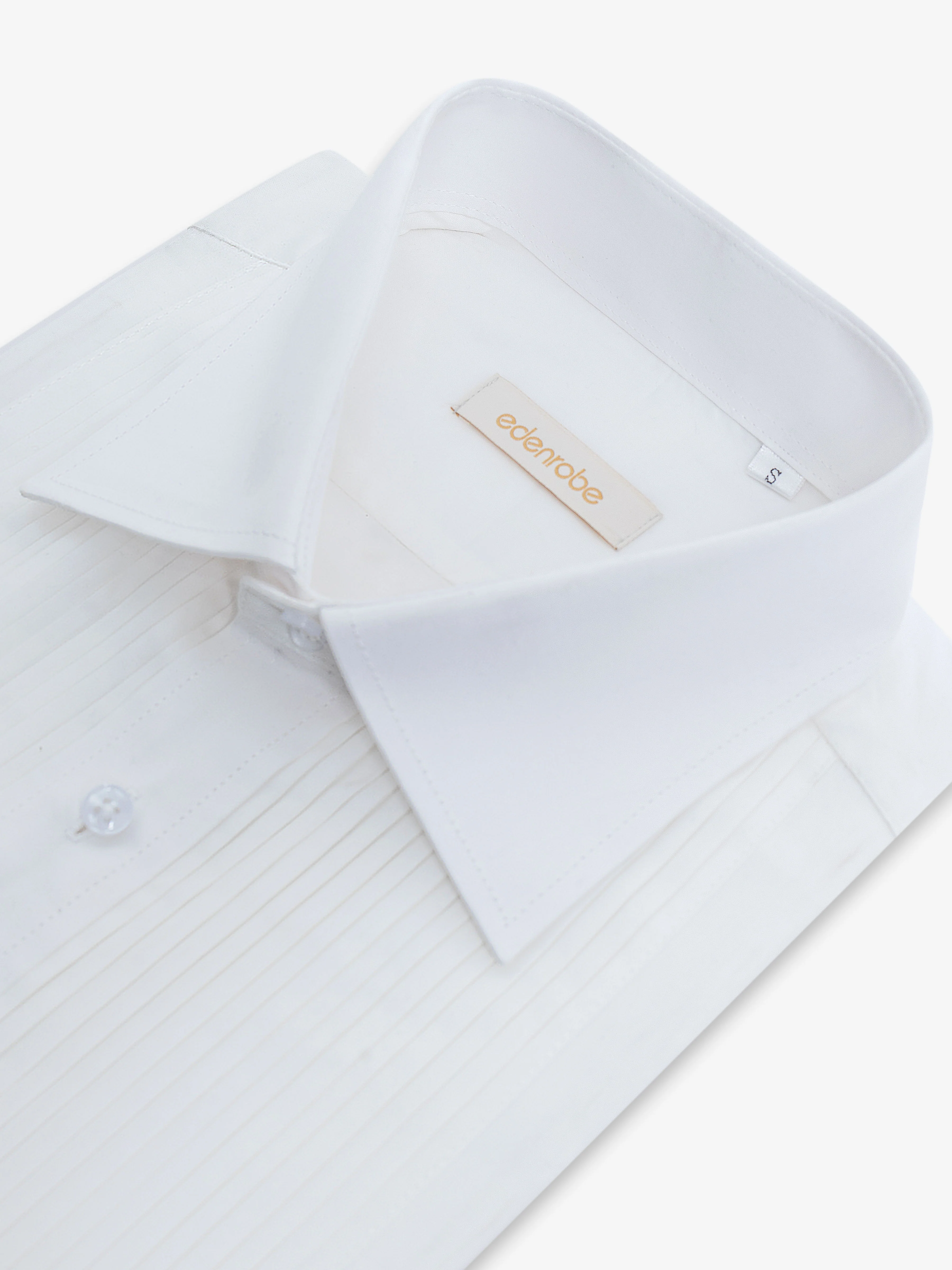 Front Pleated Tuxedo Shirt - ECMTST6-1002 - Image 4