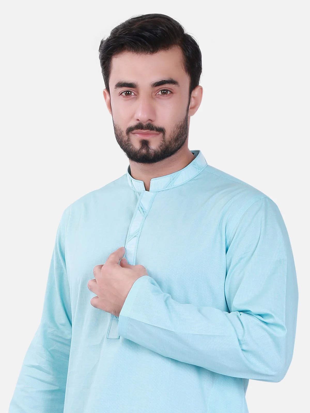 Embroidered Kurta - MTK-C17S-9264 - Image 2
