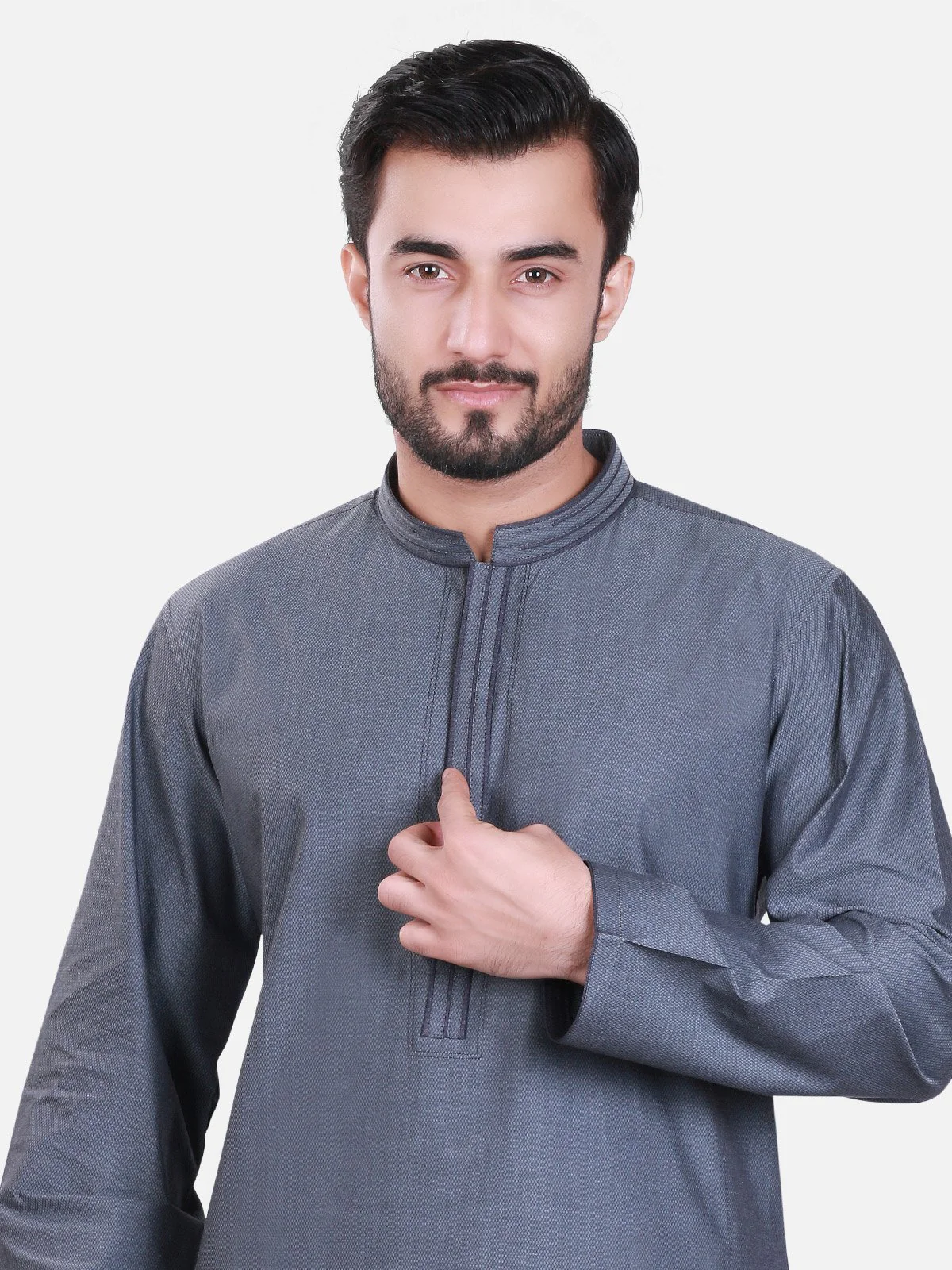 Embroidered Kurta - MTK-C17S-9327 - Image 2