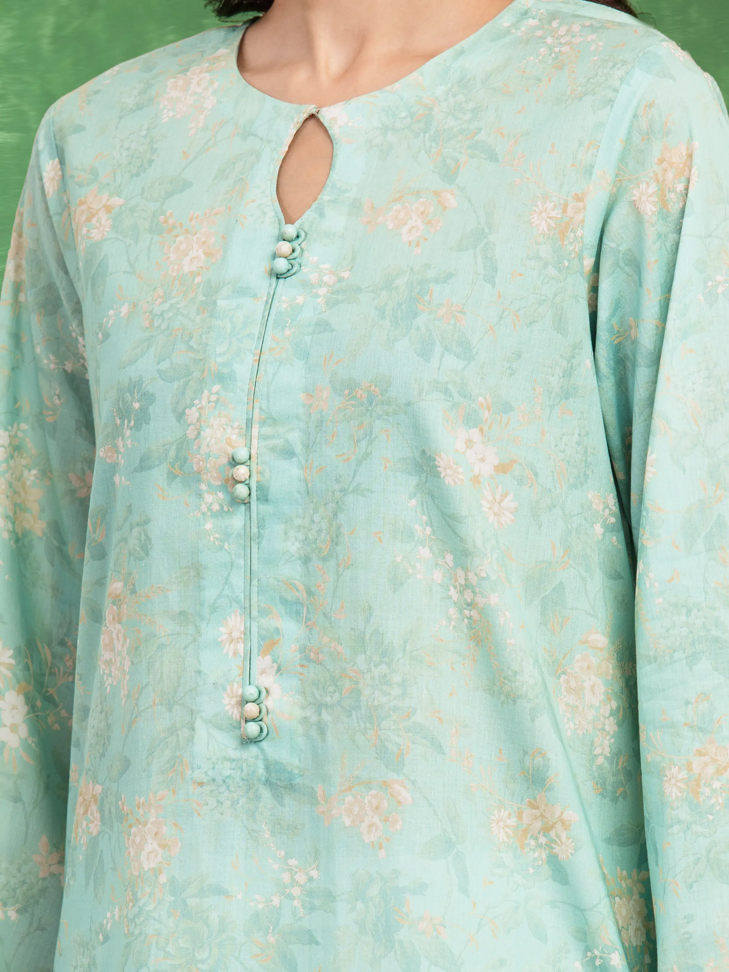 Printed Lawn Shirt Trouser - EWU5A1-35691ST - Image 3