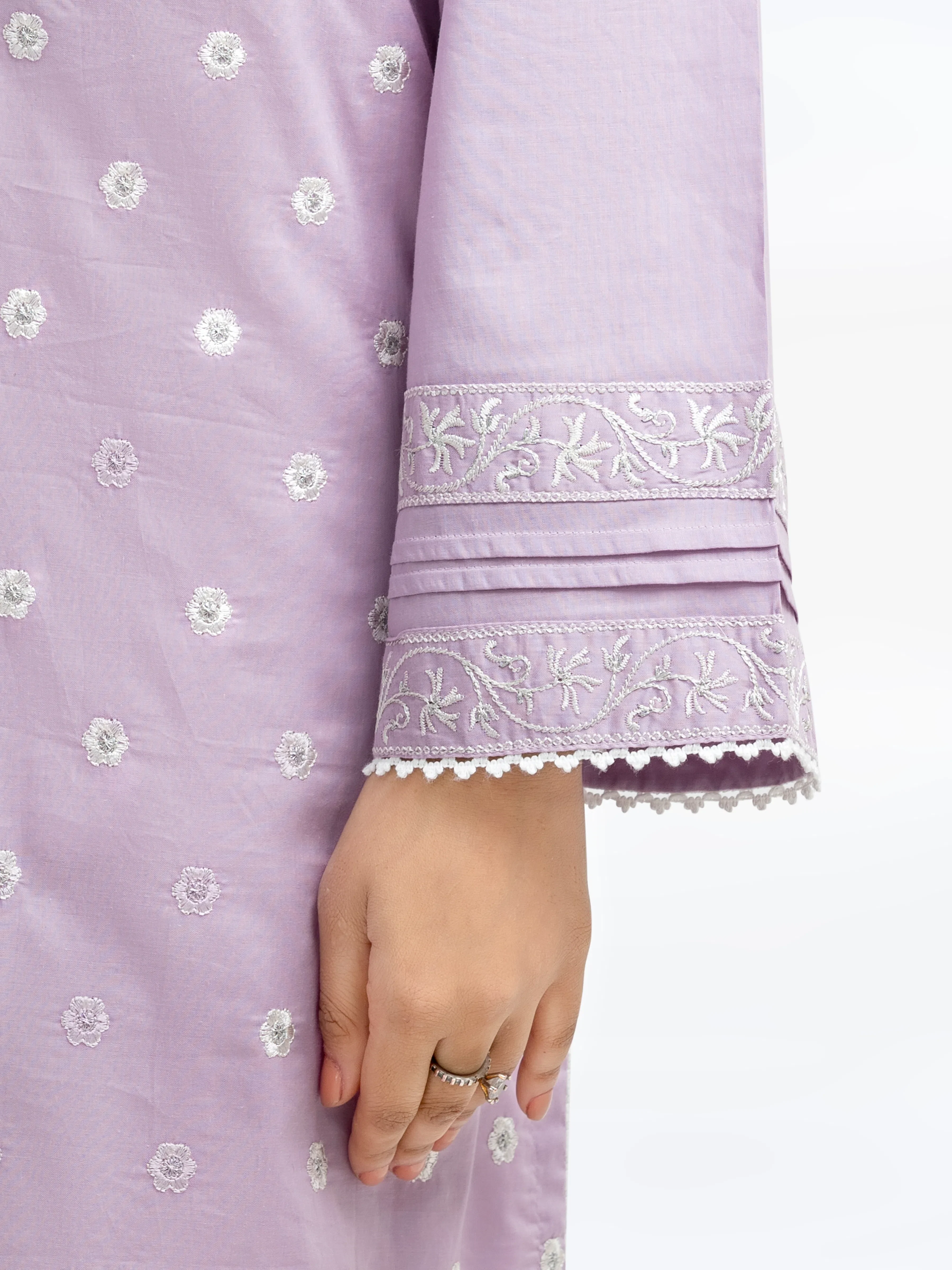 Embroidered Cambric Shirt - EWTKE25-81601S - Image 4