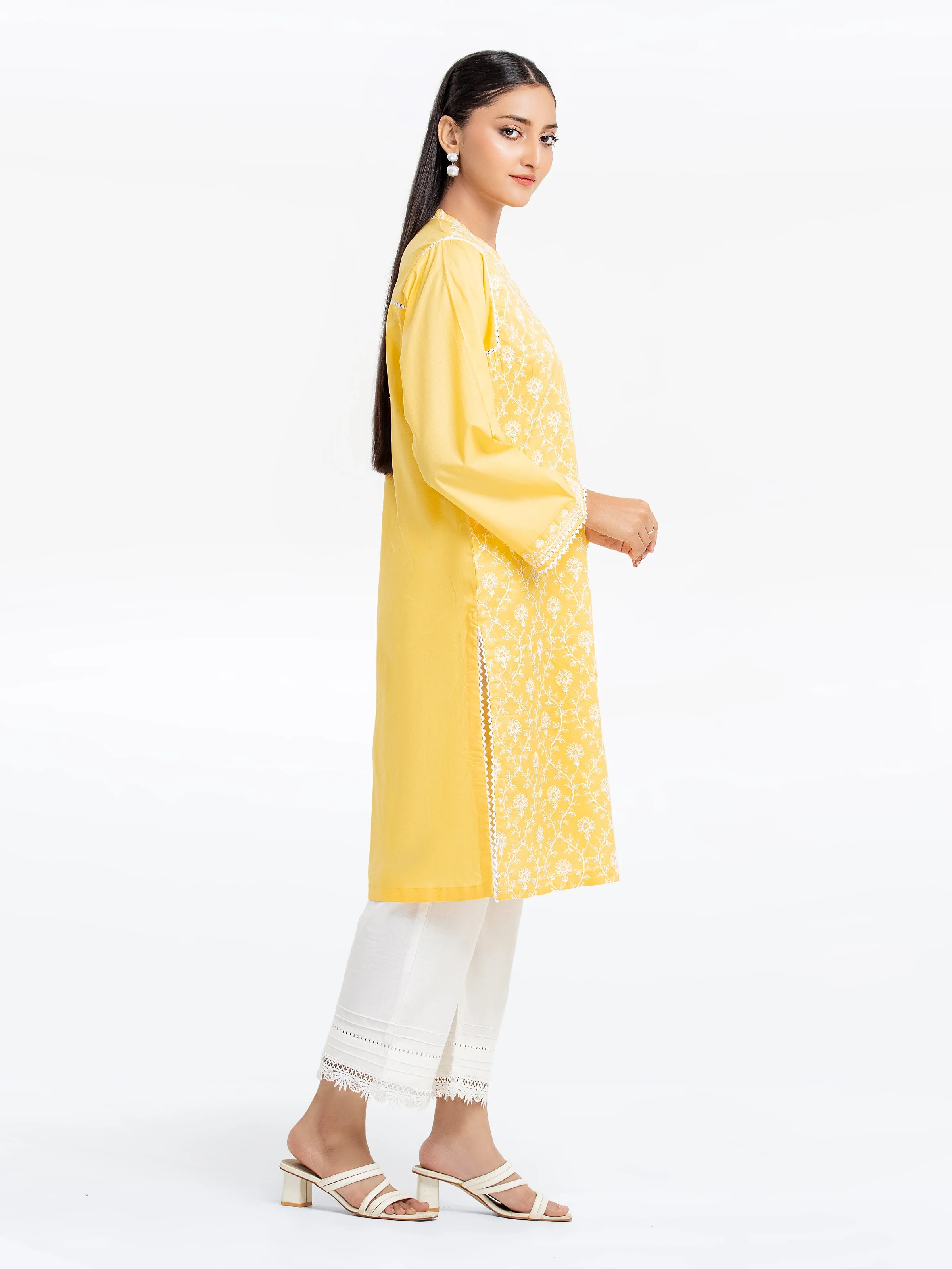 Embroidered Cambric Shirt - EWTKE25-81603S - Image 5