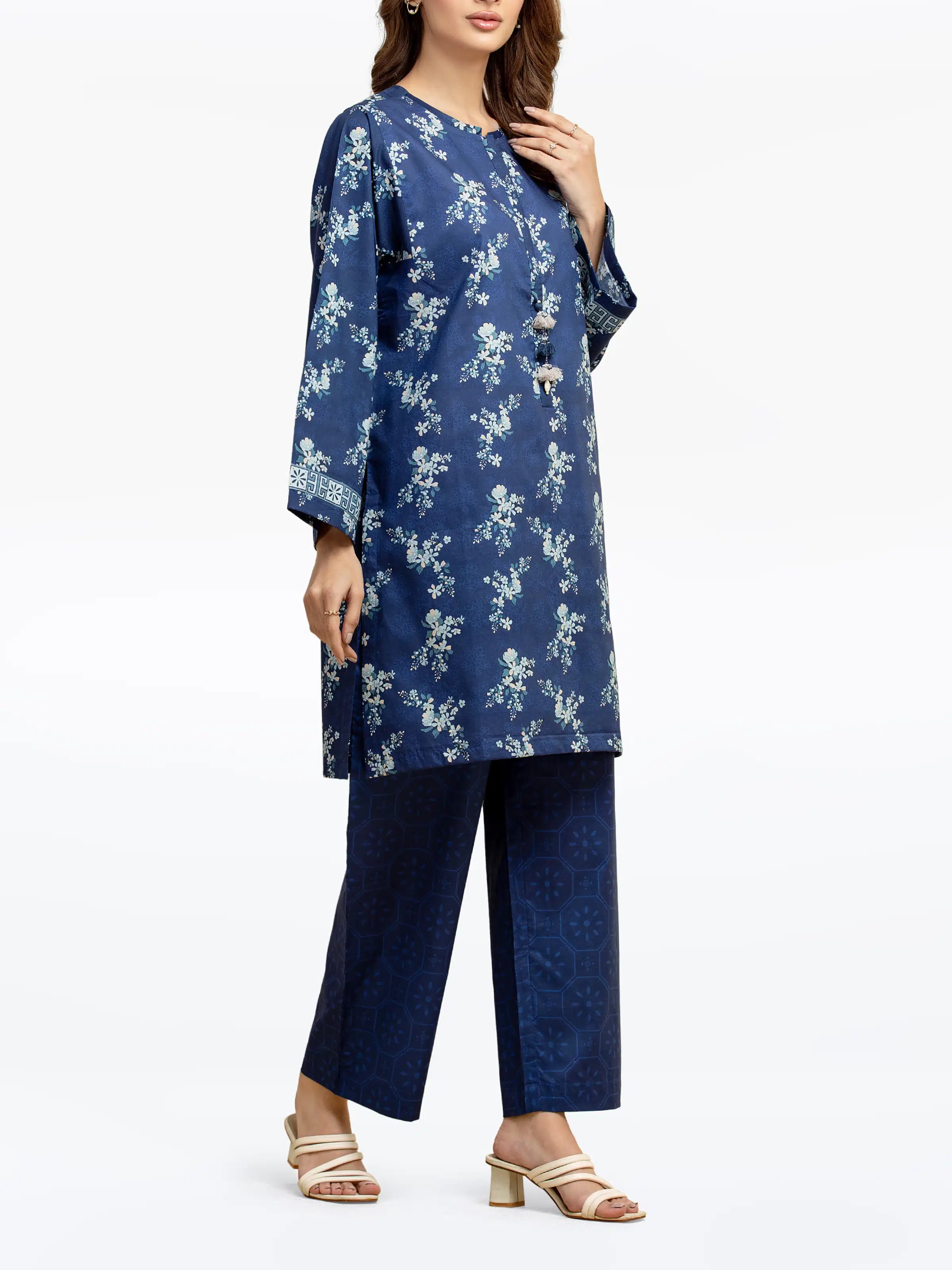 Printed Cambric Shirt - EWTKP5-81638S - Image 5