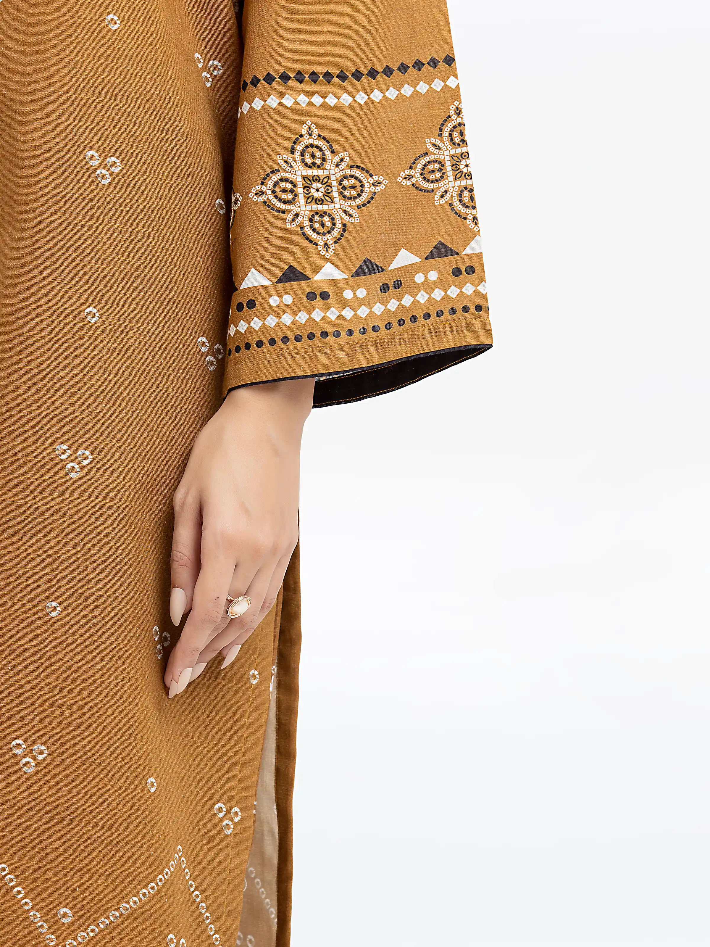 Pret Embroidered Cambric Shirt Trouser - EWTPLE24-00027ST - Image 5