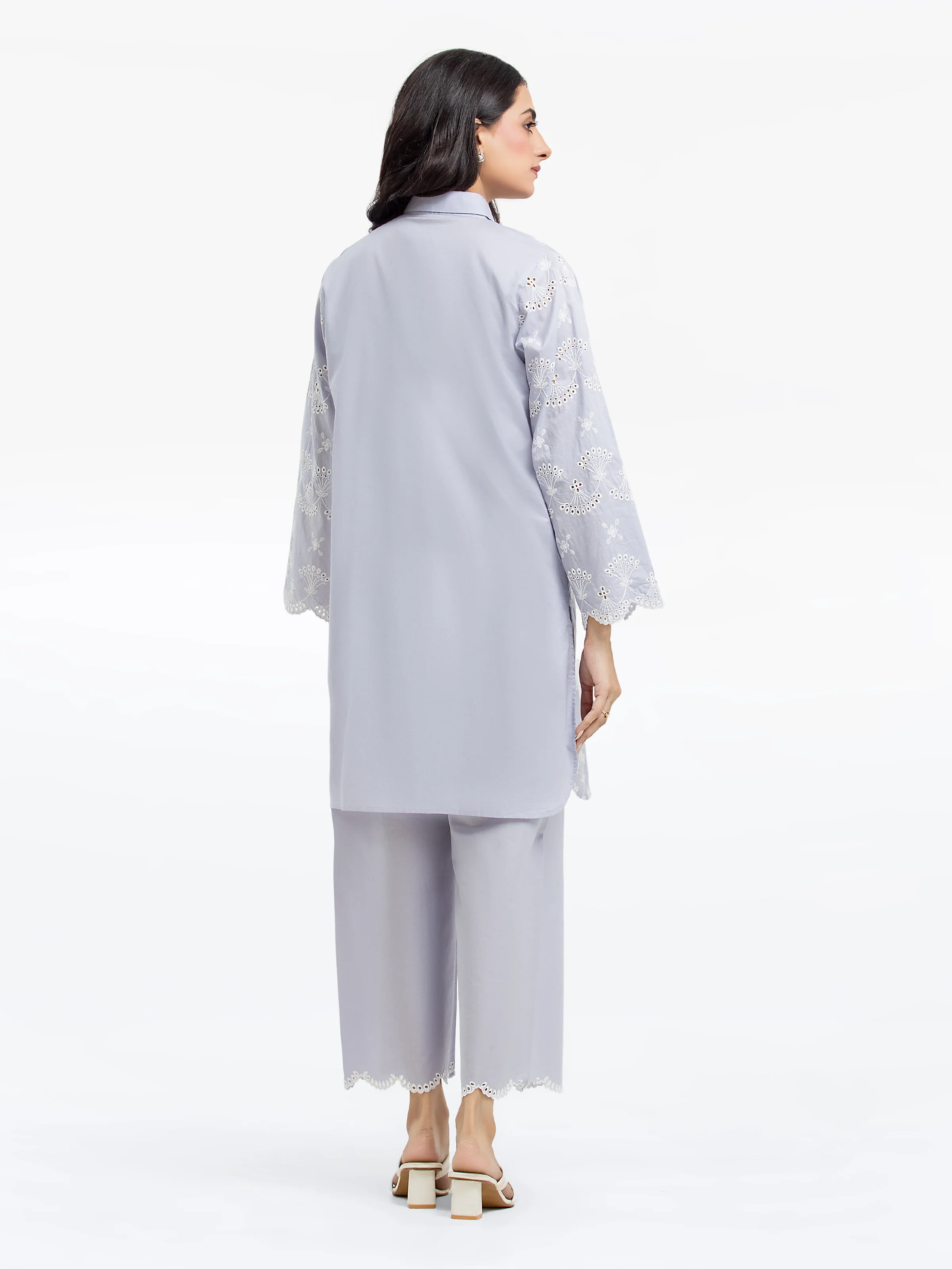 Embroidered Lawn Co-Ord Set - EWTKE24-81194ST - Image 6