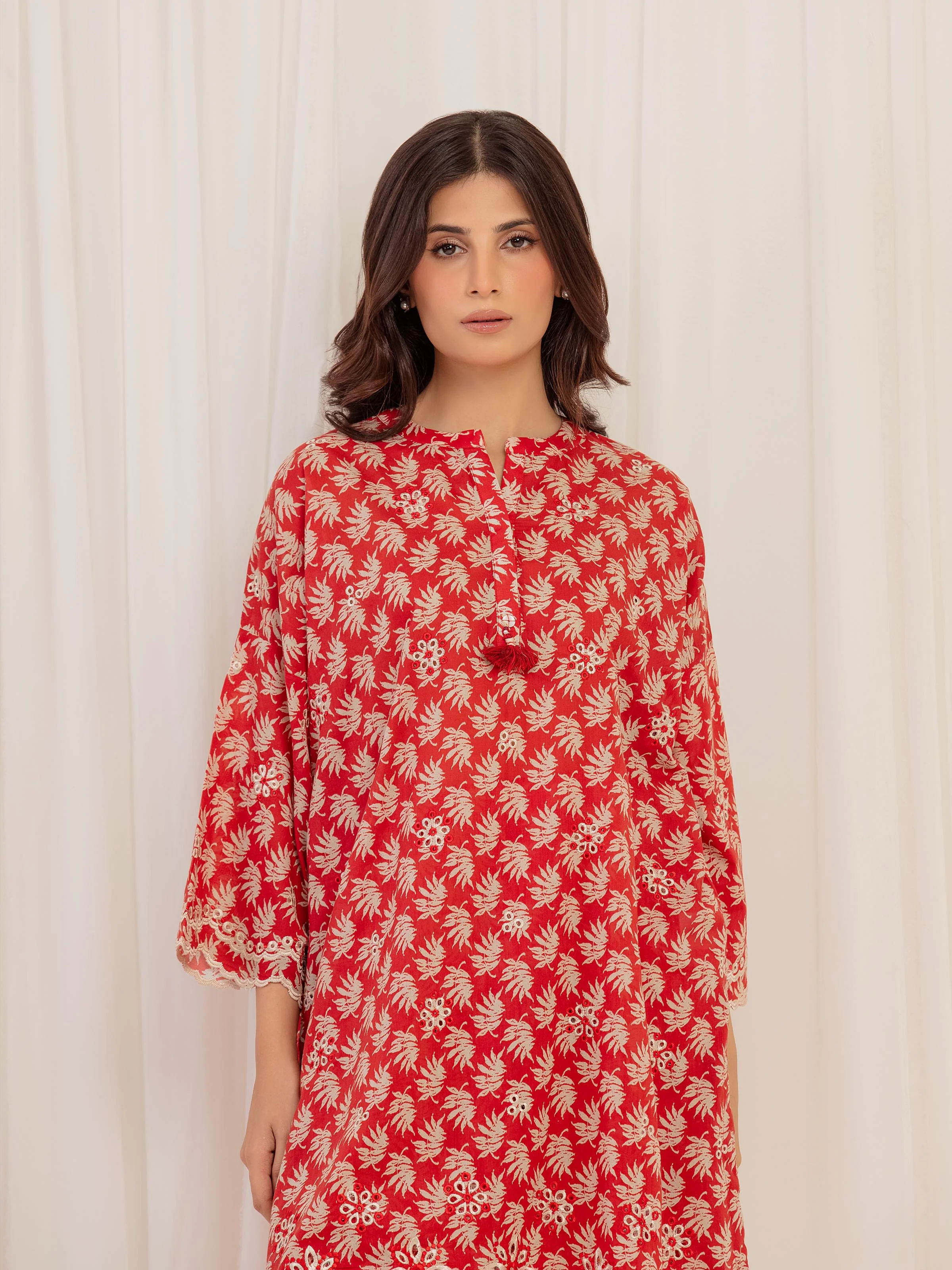 Embroidered Lawn Co-Ord Set - EWTKE5-81877ST - Image 2