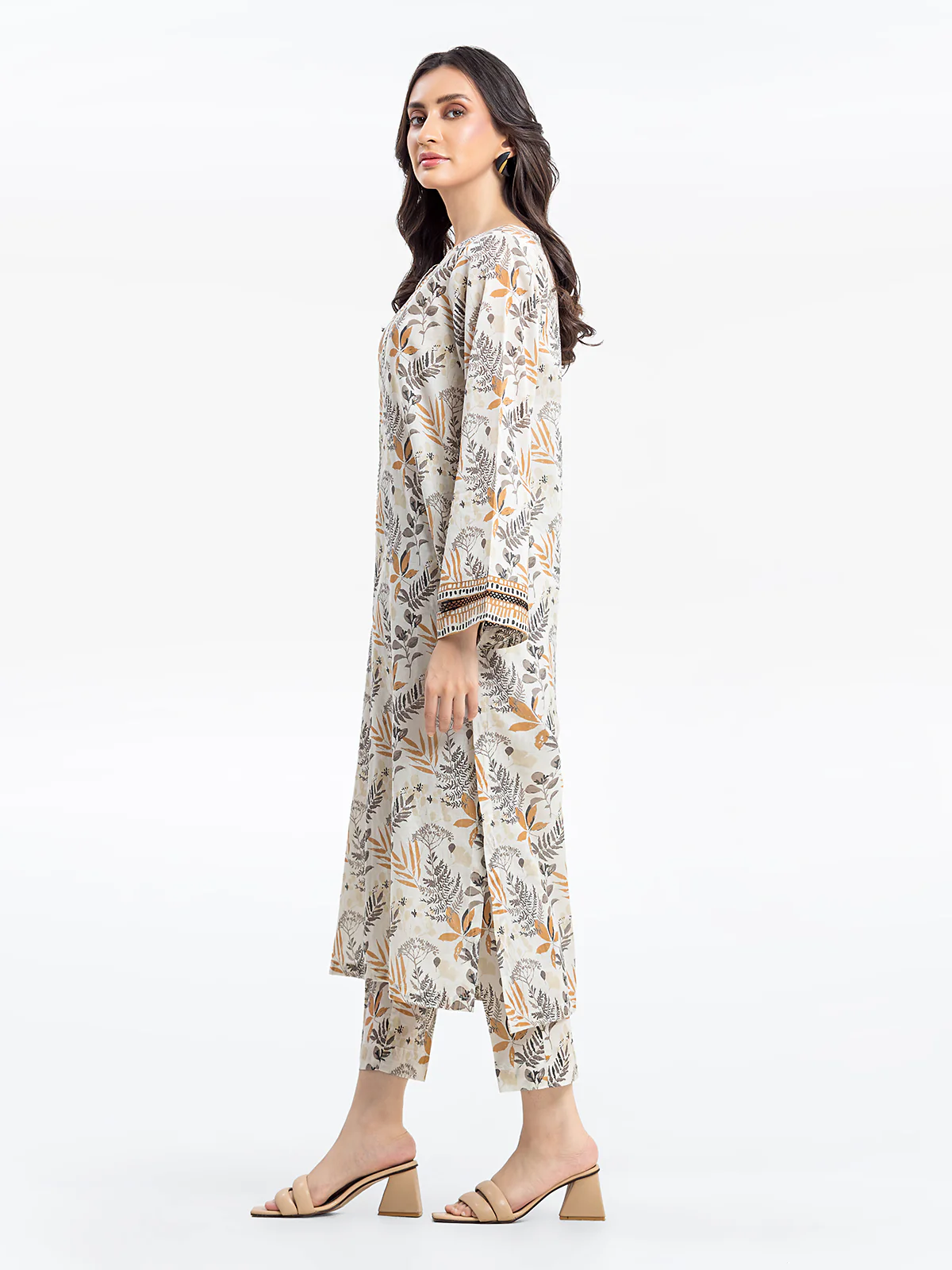 Printed Lawn Co-Ord Set - EWTKP24-81319ST - Image 4