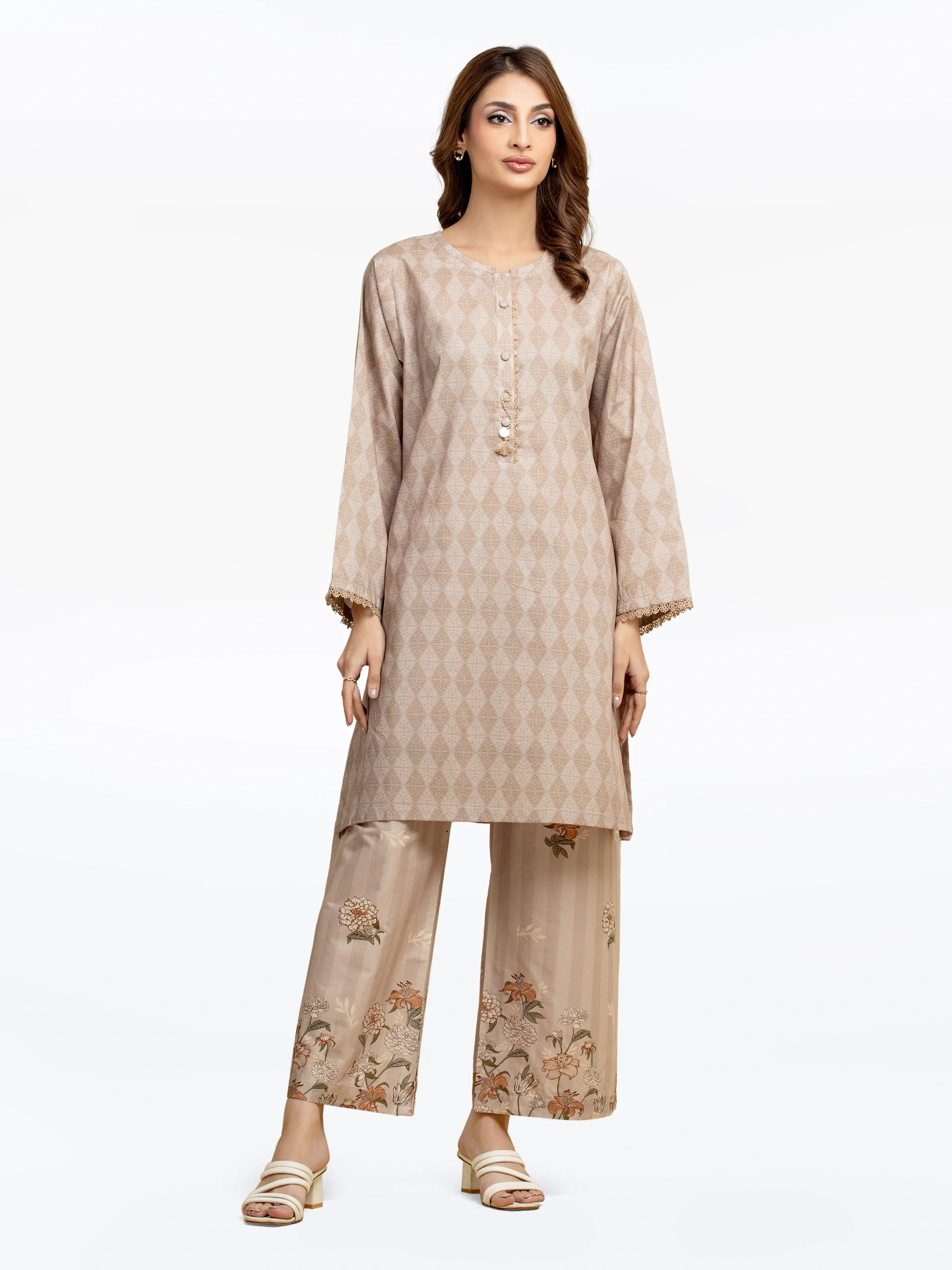 Printed Cambric Co-Ord Set - EWTKP5-81641ST