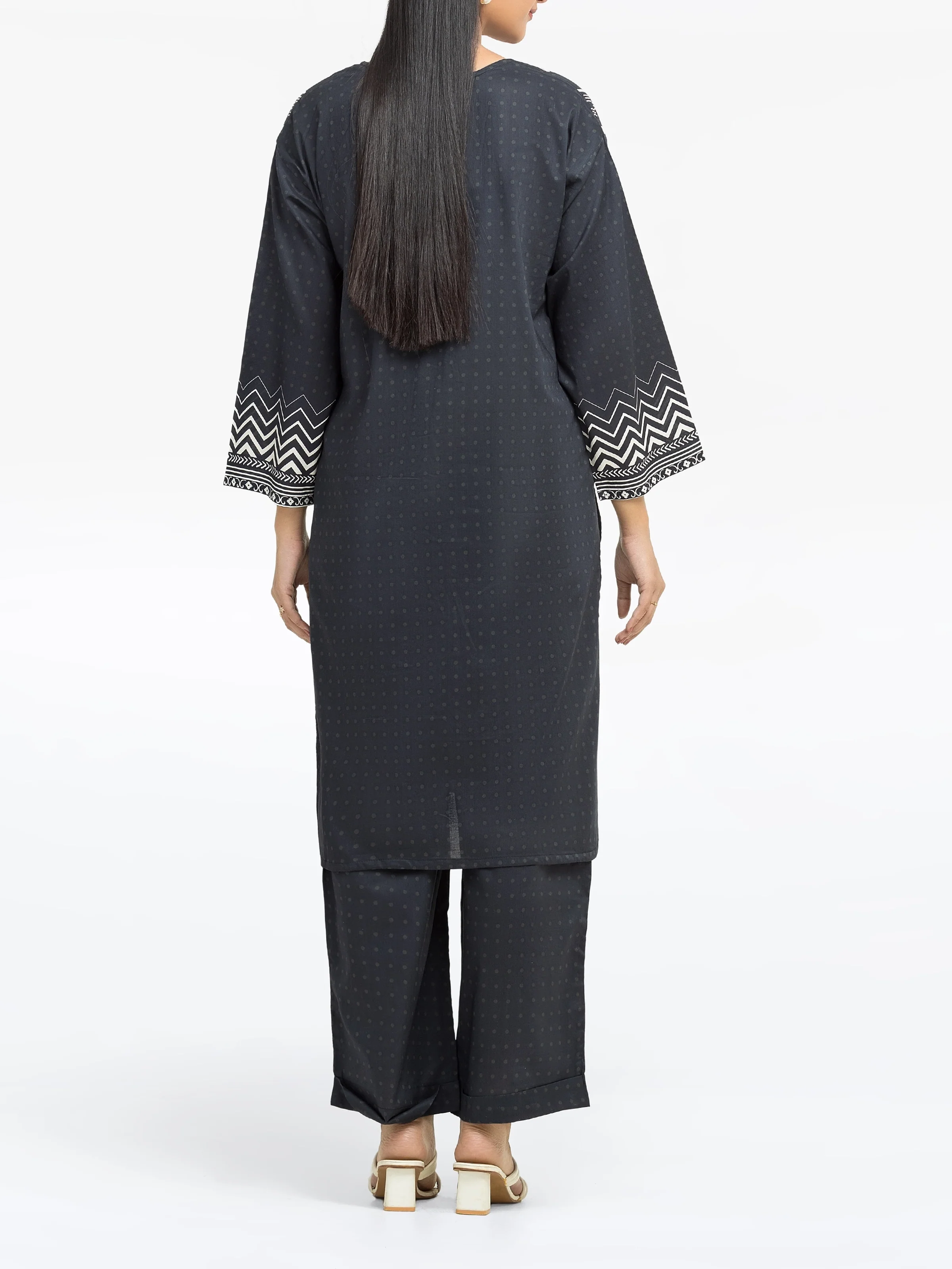Printed Cambric Shirt Trouser - EWTKP5-81644ST - Image 6