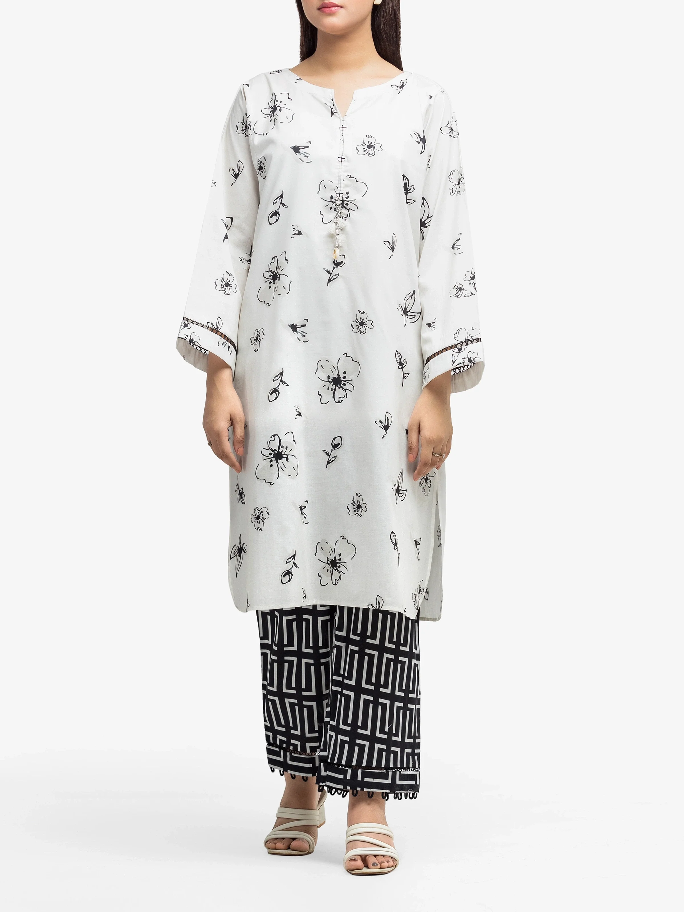 Printed Cambric Co-Ord Set - EWTKP5-81657ST