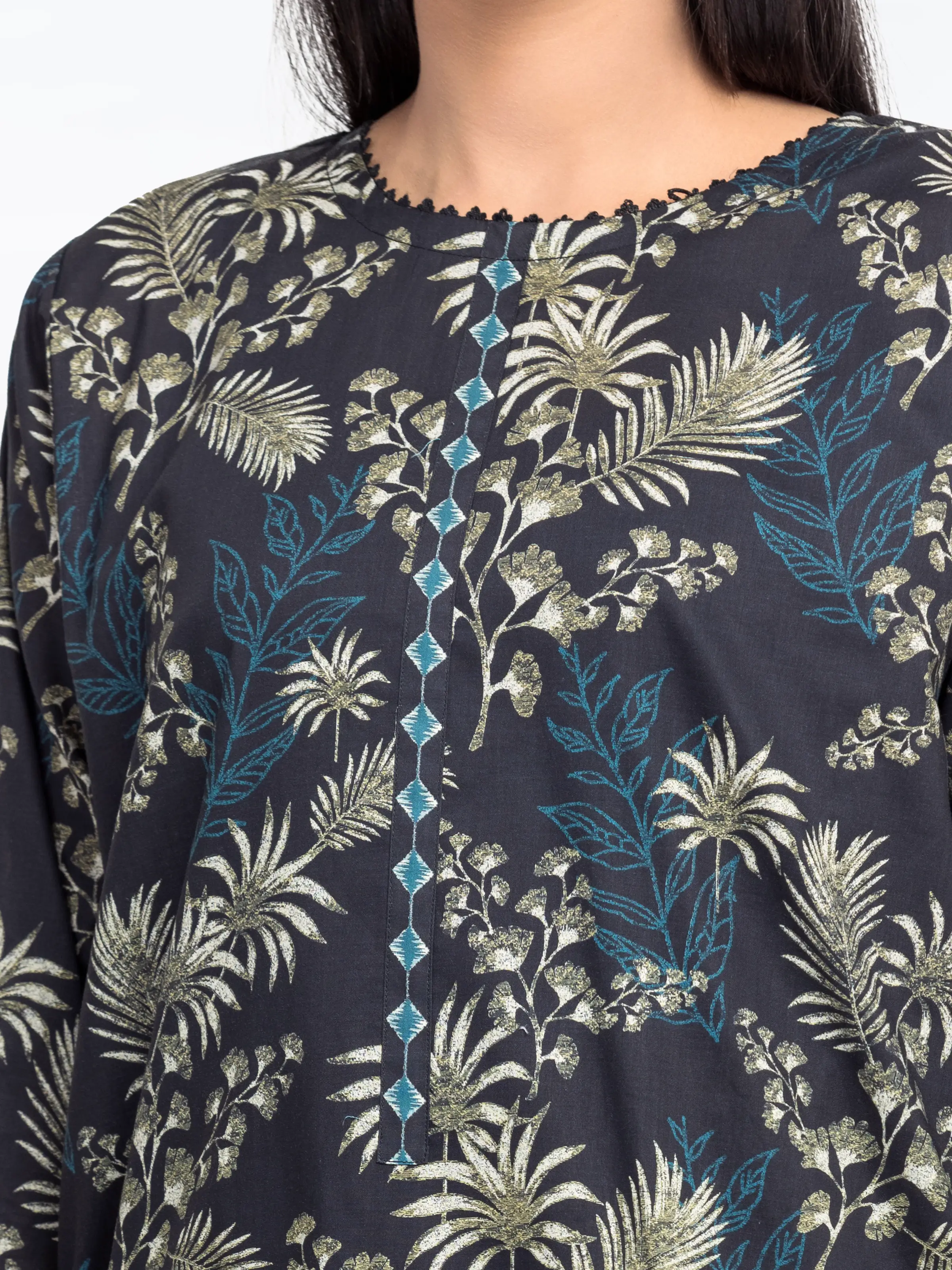 Printed Cambric Co-Ord Set - EWTKP5-81661ST - Image 3